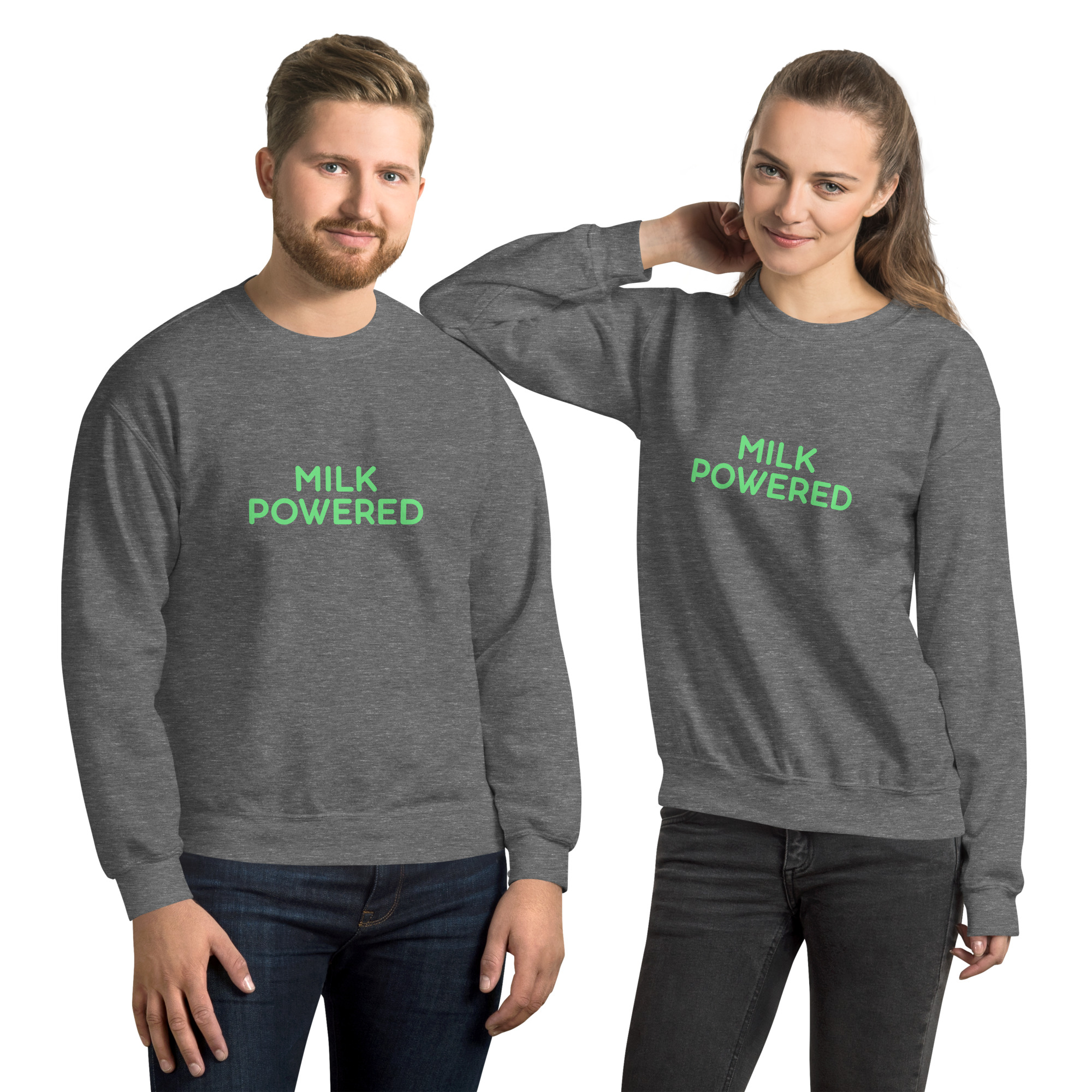 Unisex Sweatshirt "MILK POWERED" - Image 15