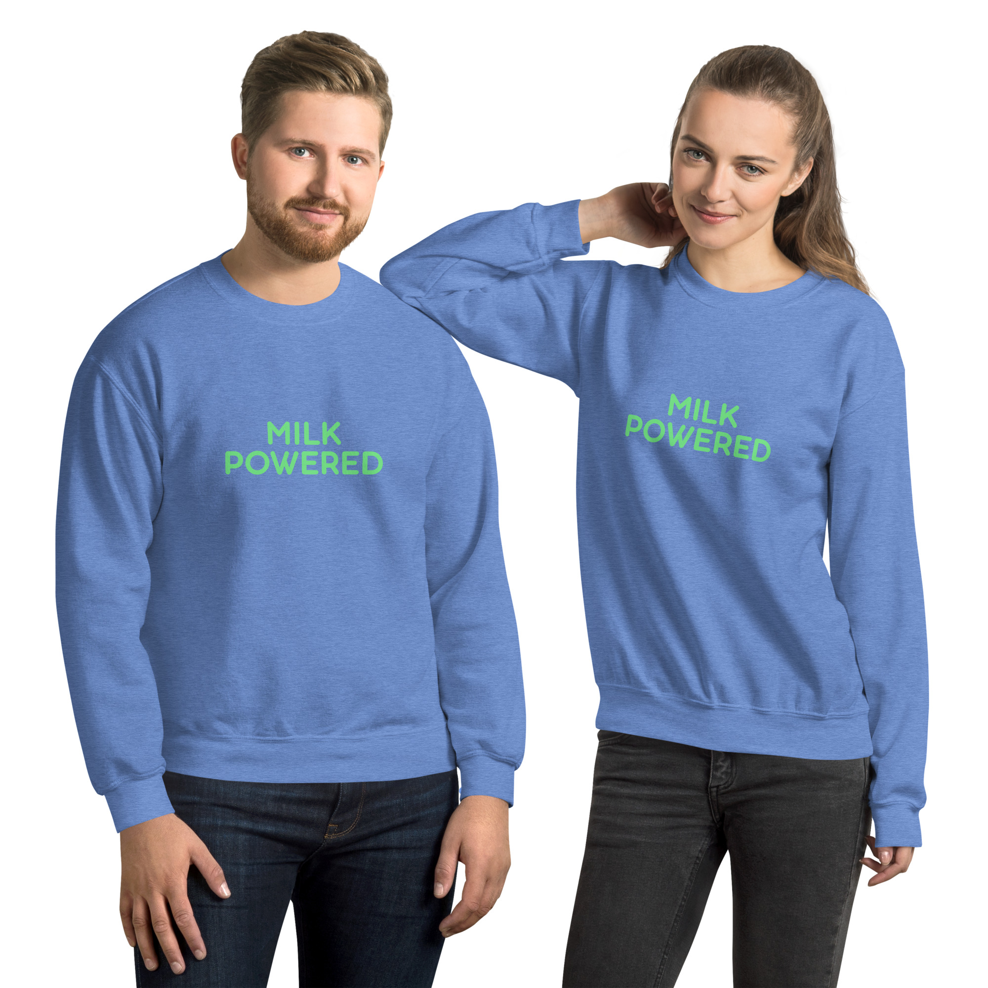 Unisex Sweatshirt "MILK POWERED" - Image 18