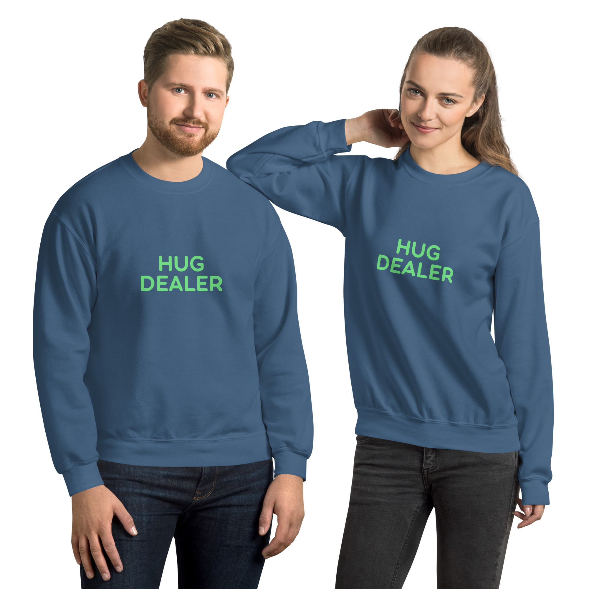 Unisex Sweatshirt "HUG DEALER" - Image 23