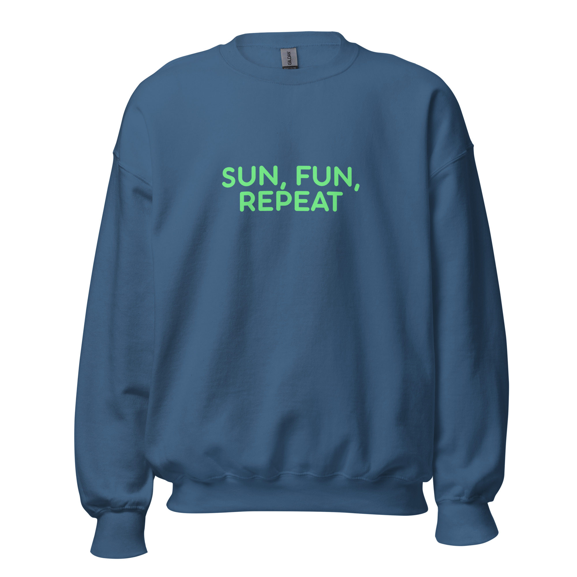Unisex Sweatshirt "SUN, FUN, REPEAT" - Image 10