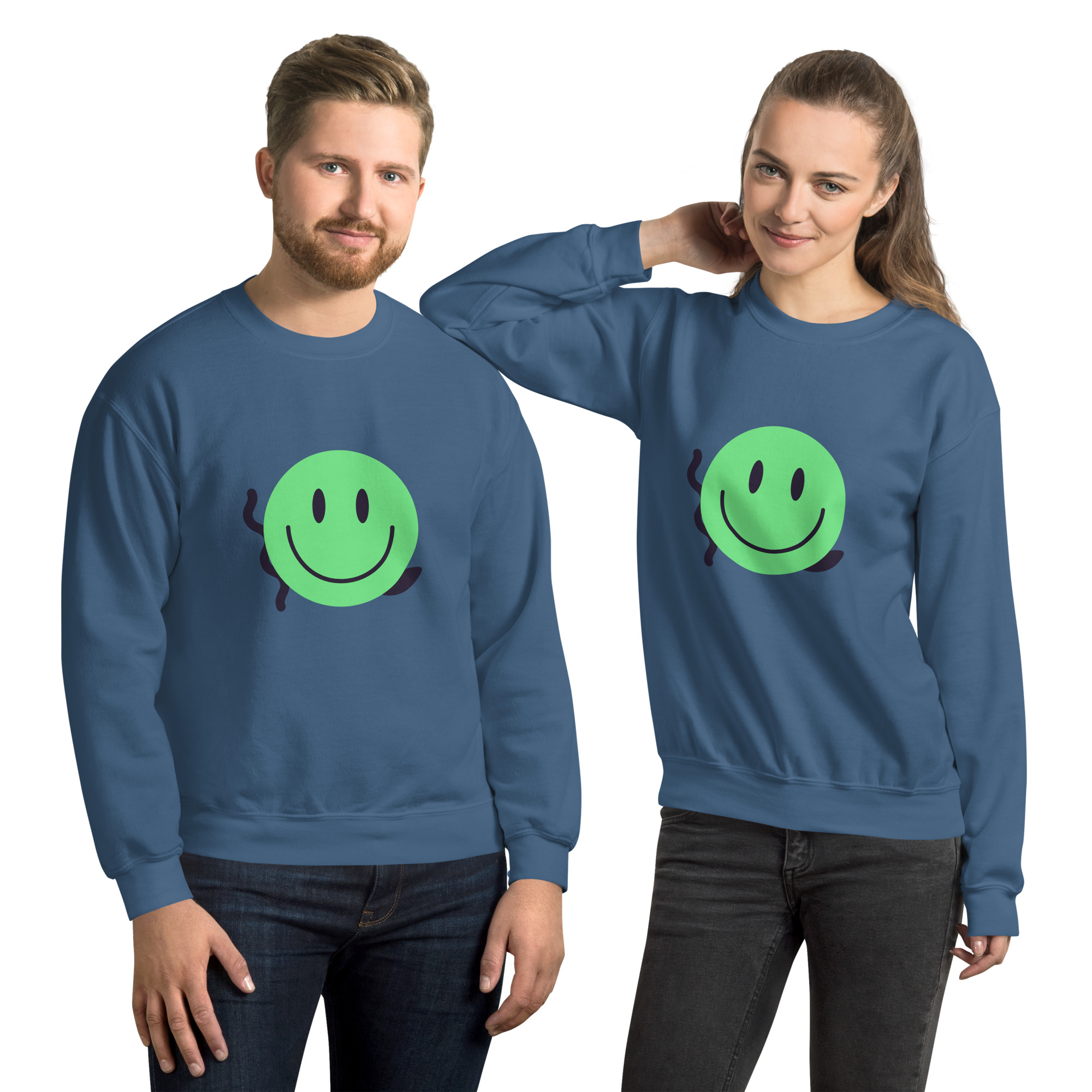 Unisex Sweatshirt "Happy Vibe" - Image 21