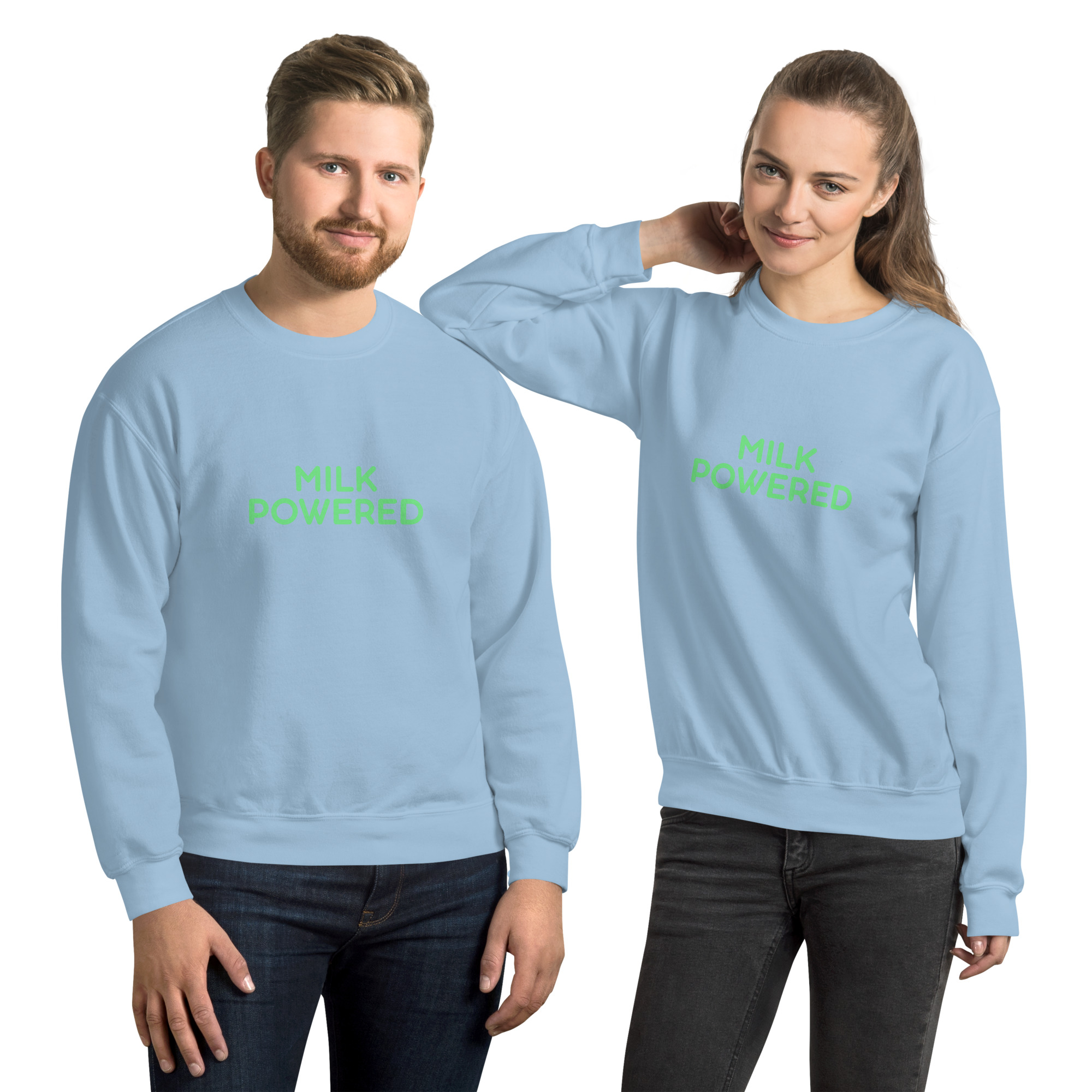 Unisex Sweatshirt "MILK POWERED" - Image 21