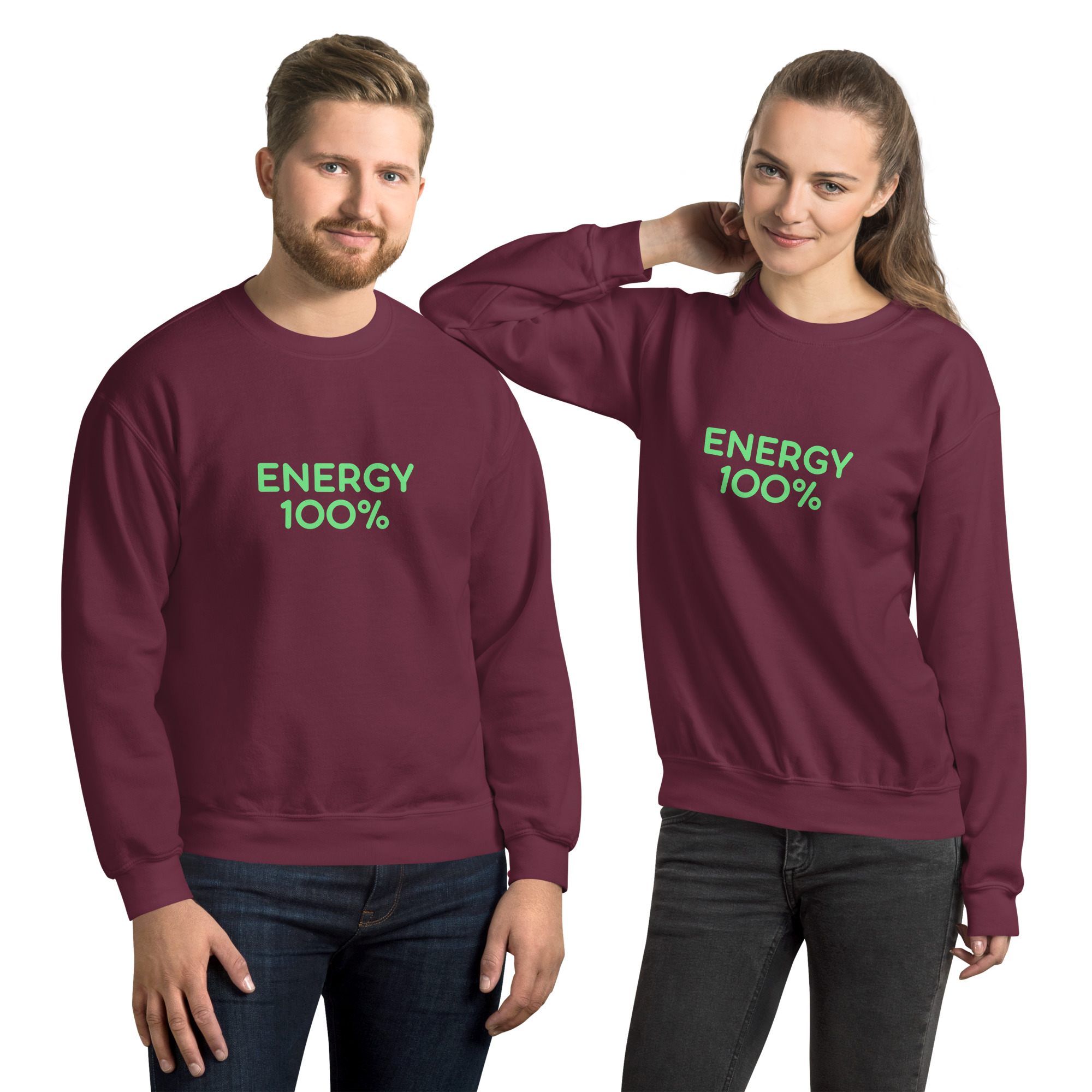Unisex Sweatshirt "ENERGY 100%" - Image 17