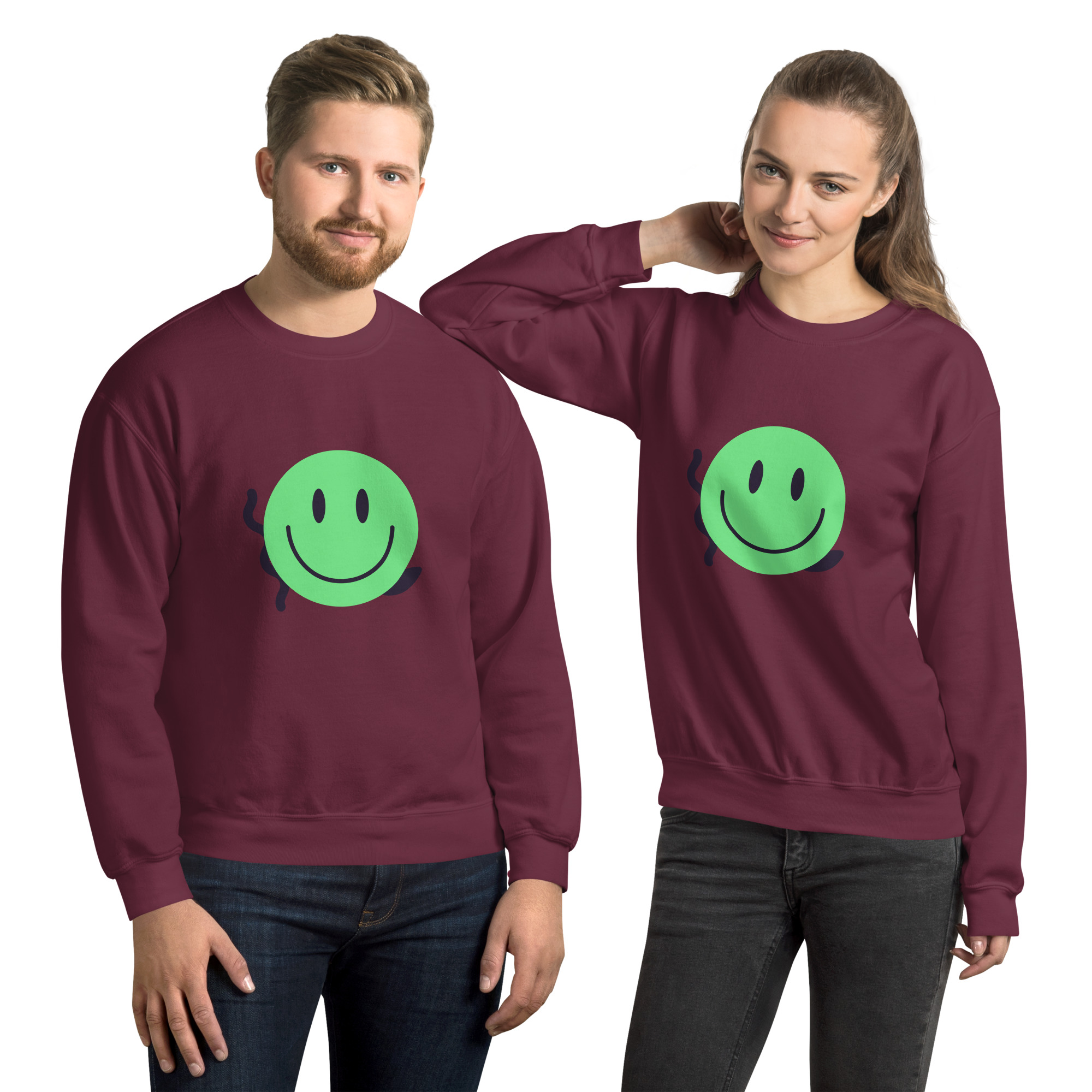 Unisex Sweatshirt "Happy Vibe" - Image 16