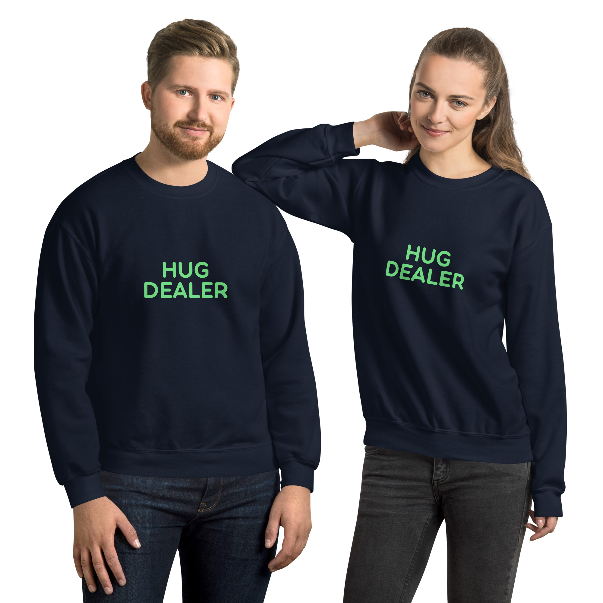 Unisex Sweatshirt "HUG DEALER" - Image 14