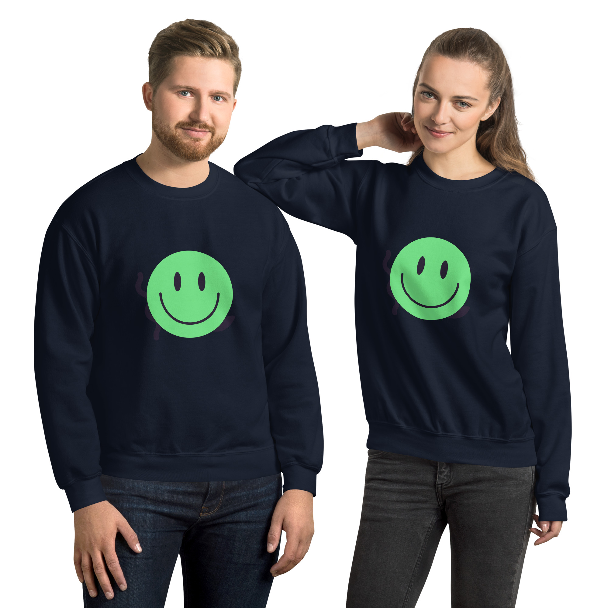 Unisex Sweatshirt "Happy Vibe" - Image 13