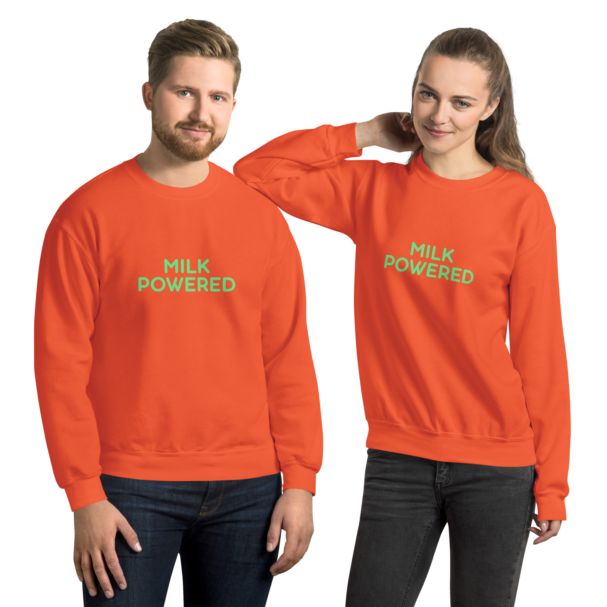 Unisex Sweatshirt "MILK POWERED" - Image 16