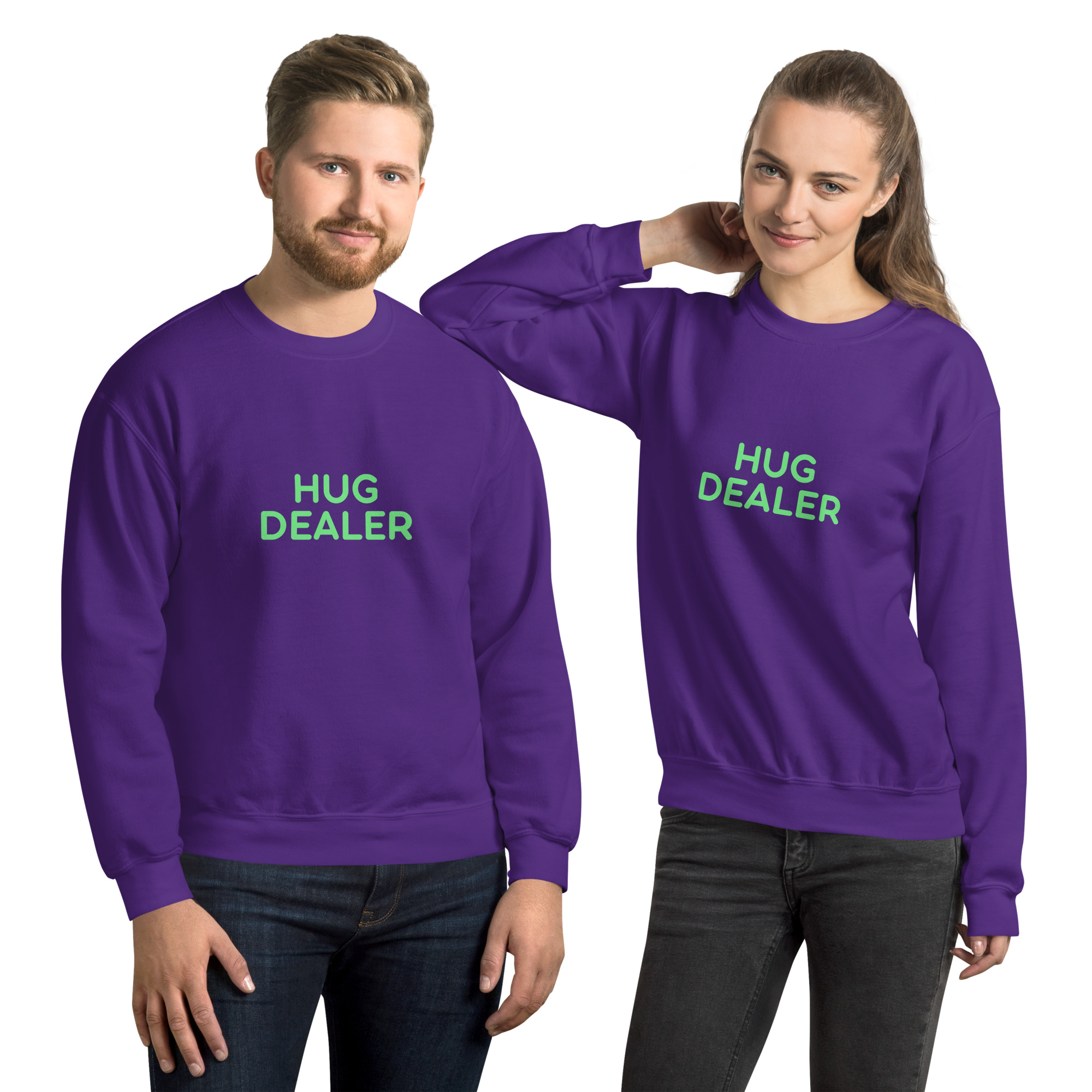 Unisex Sweatshirt "HUG DEALER" - Image 16