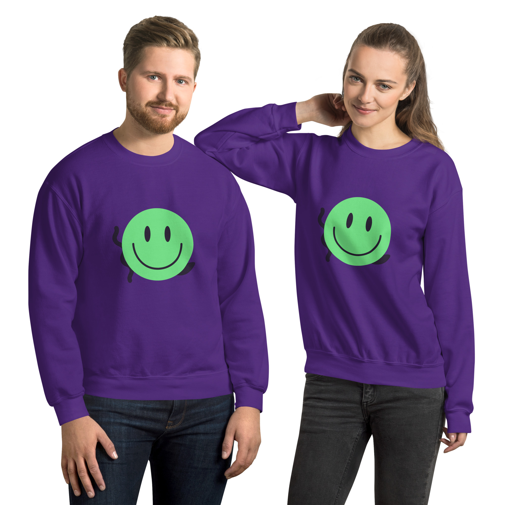 Unisex Sweatshirt "Happy Vibe" - Image 15