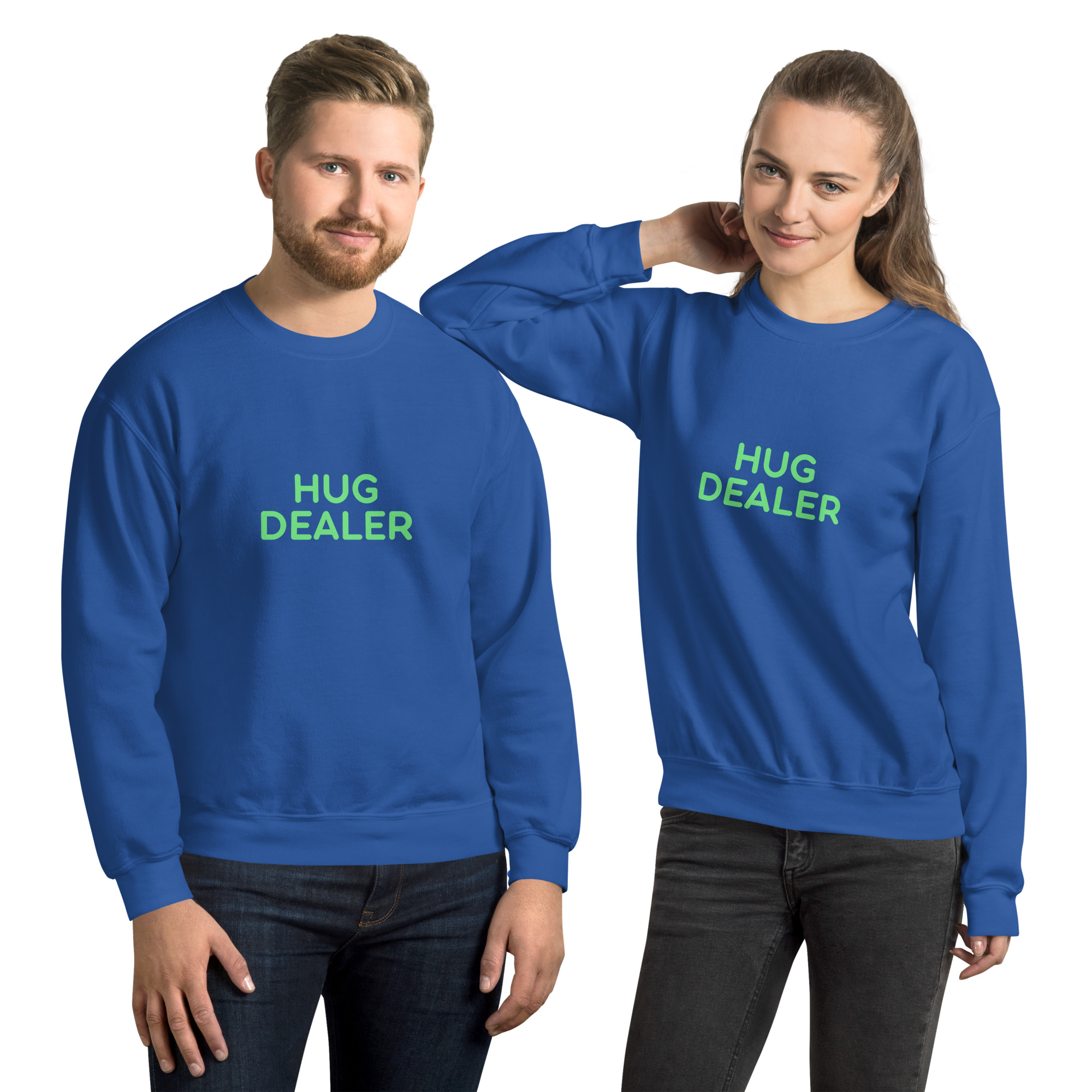 Unisex Sweatshirt "HUG DEALER" - Image 21