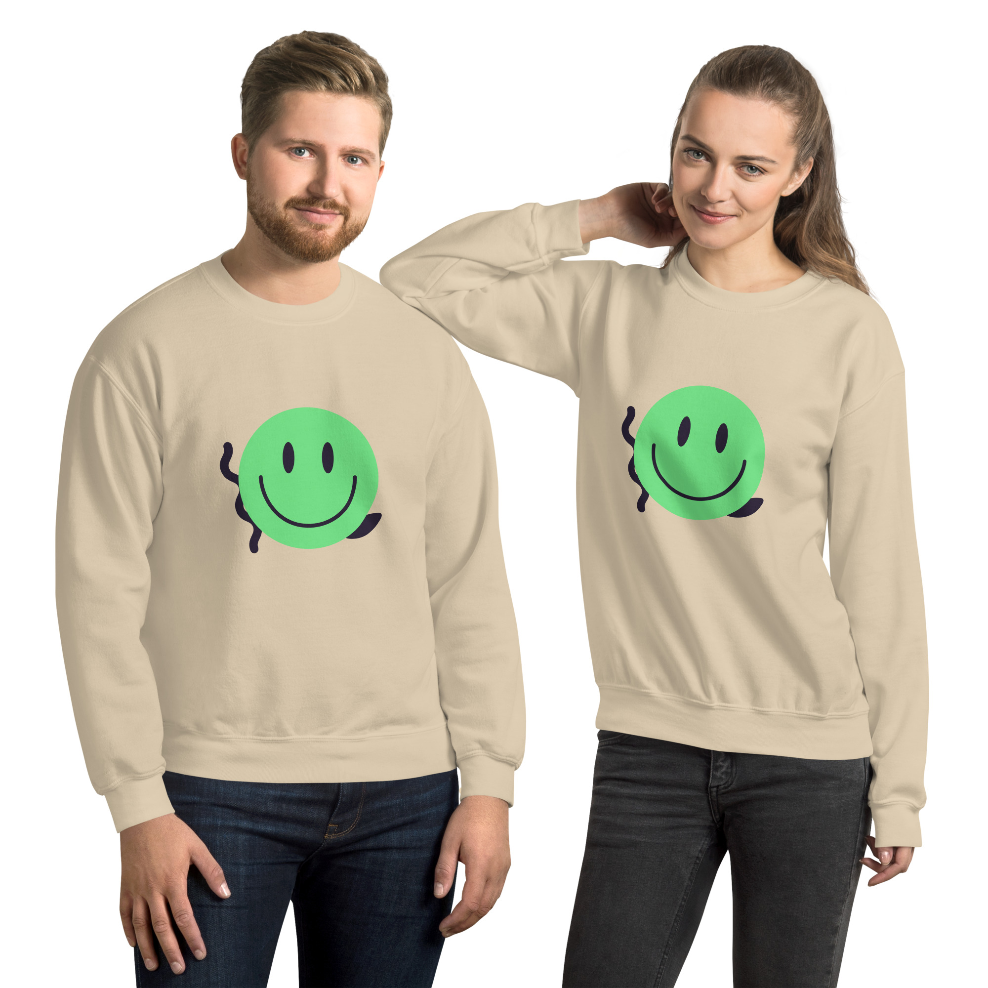 Unisex Sweatshirt "Happy Vibe" - Image 22