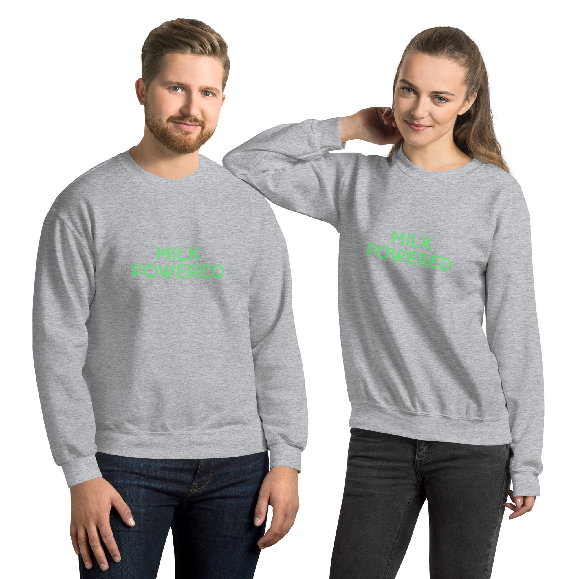 Unisex Sweatshirt "MILK POWERED" - Image 22