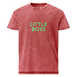 Alternative view of Denim T-Shirt "LITTLE BOSS"