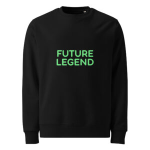 Unisex eco sweatshirt "FUTURE LEGEND"