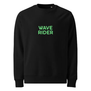 Unisex eco sweatshirt "WAVE RIDER"
