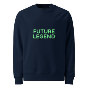 Alternative view of Unisex eco sweatshirt "FUTURE LEGEND"