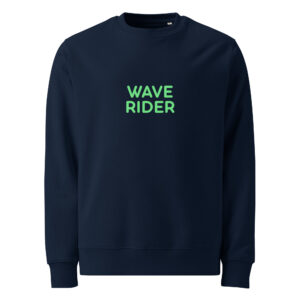 Alternative view of Unisex eco sweatshirt "WAVE RIDER"