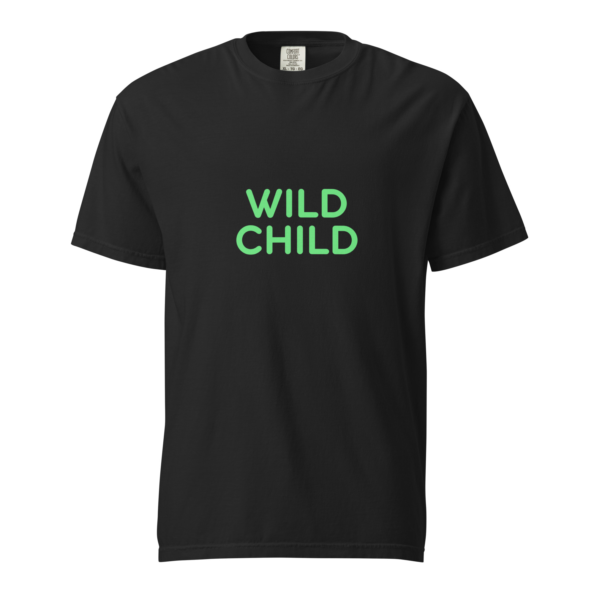 Unisex garment-dyed heavyweight t-shirt "WILD CHILD"