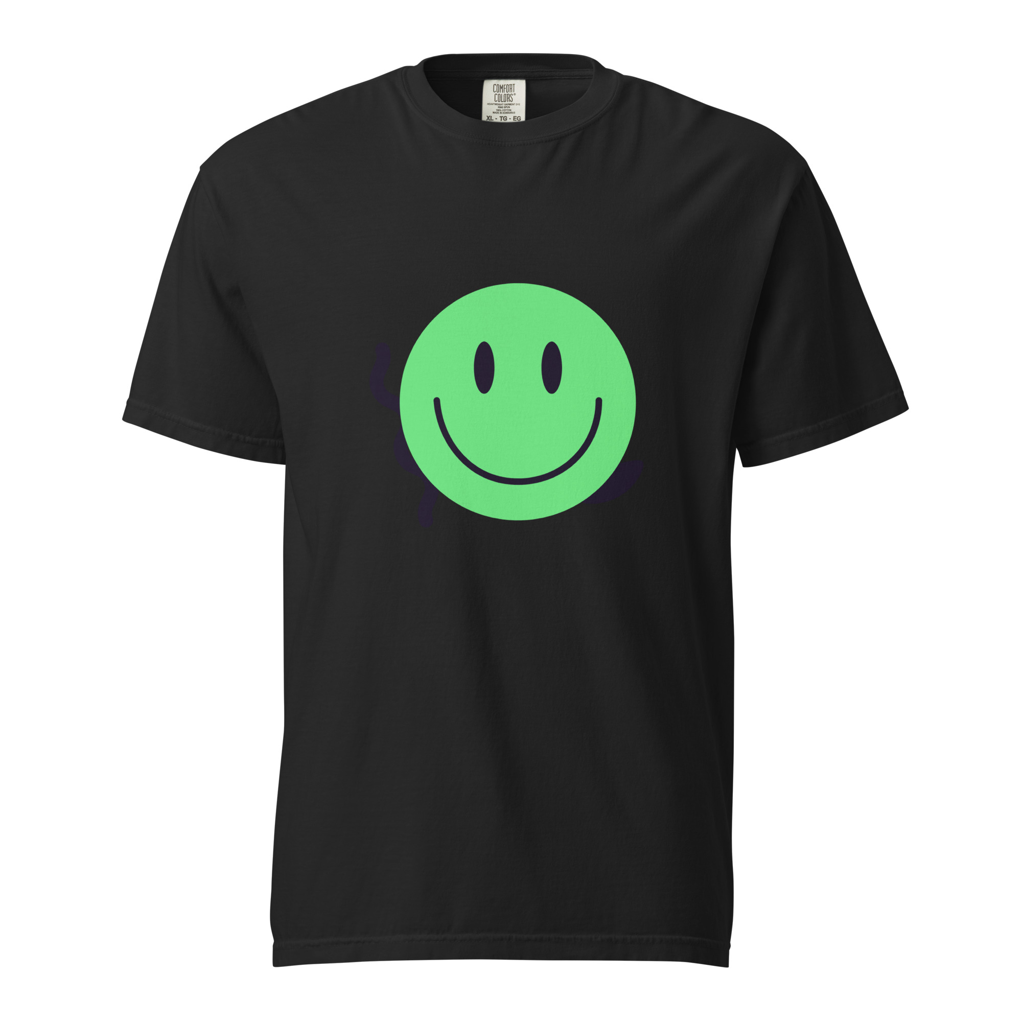 Unisex garment-dyed heavyweight t-shirt "Happy Vibe"