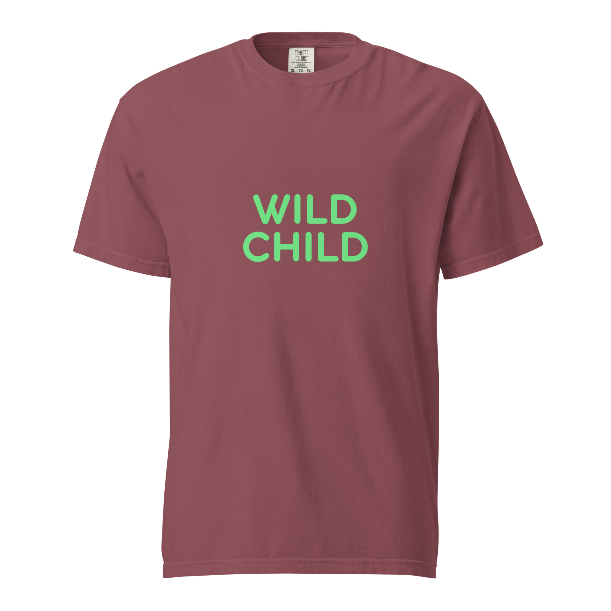 Unisex garment-dyed heavyweight t-shirt "WILD CHILD" - Image 11