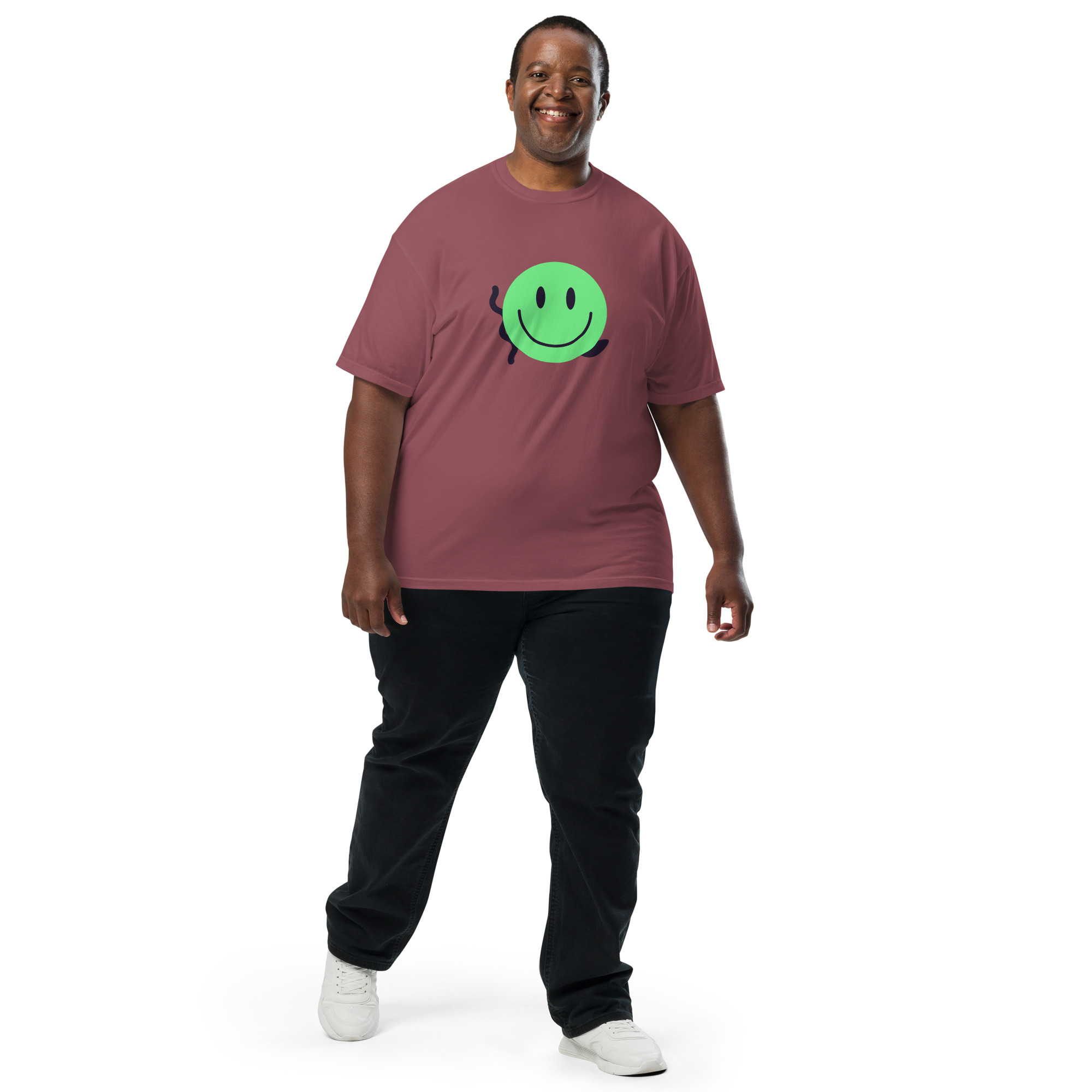 Unisex garment-dyed heavyweight t-shirt "Happy Vibe" - Image 23
