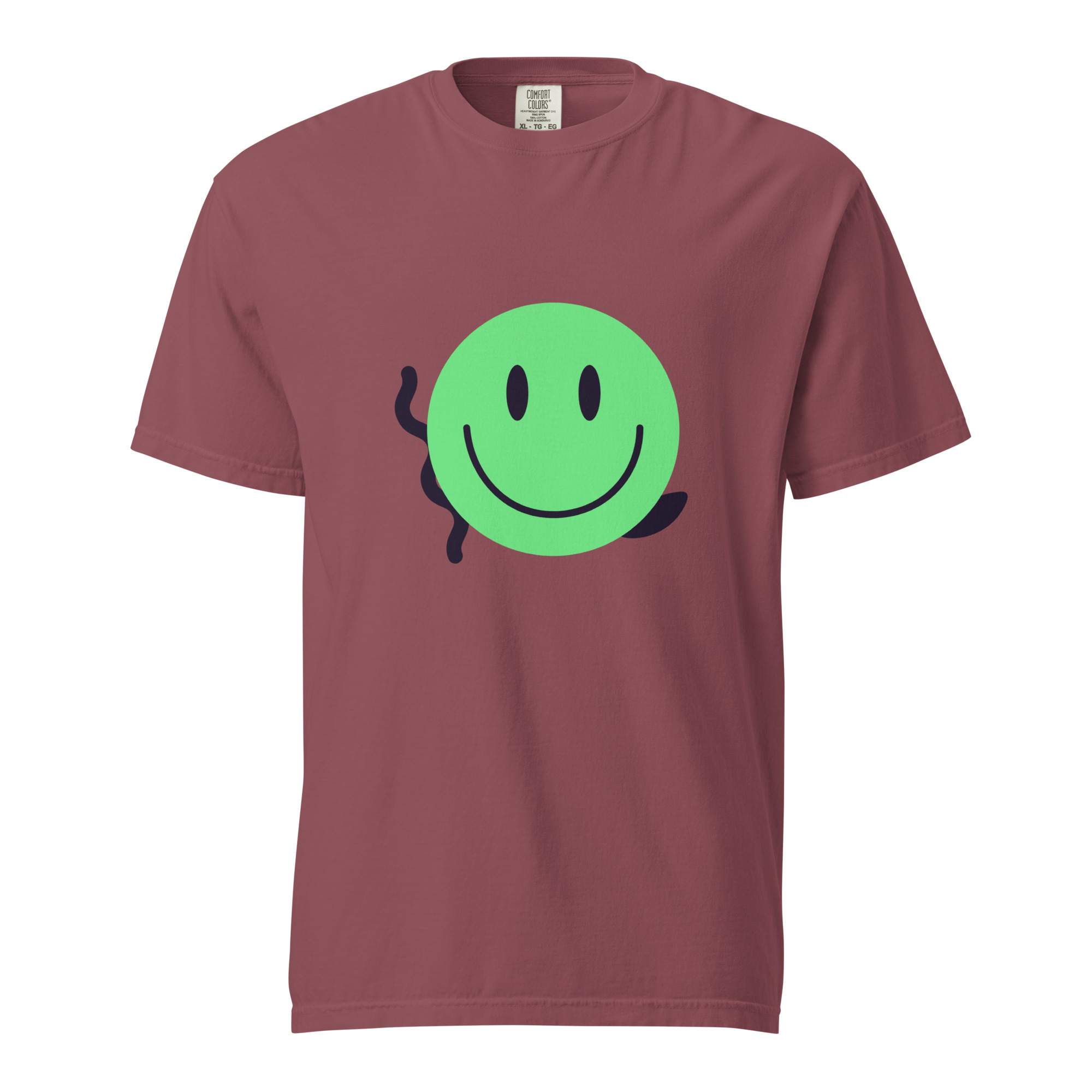 Unisex garment-dyed heavyweight t-shirt "Happy Vibe" - Image 11