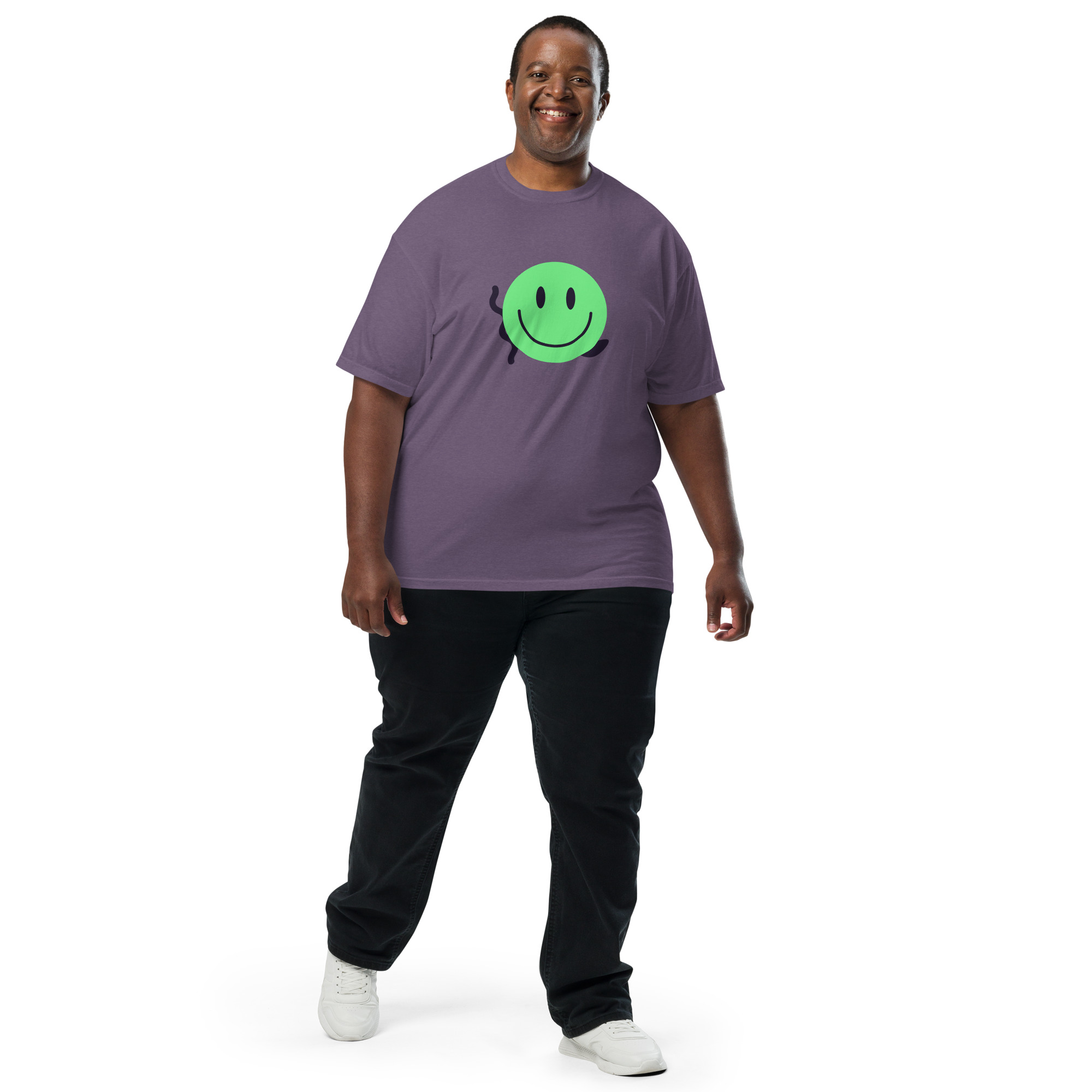 Unisex garment-dyed heavyweight t-shirt "Happy Vibe" - Image 22
