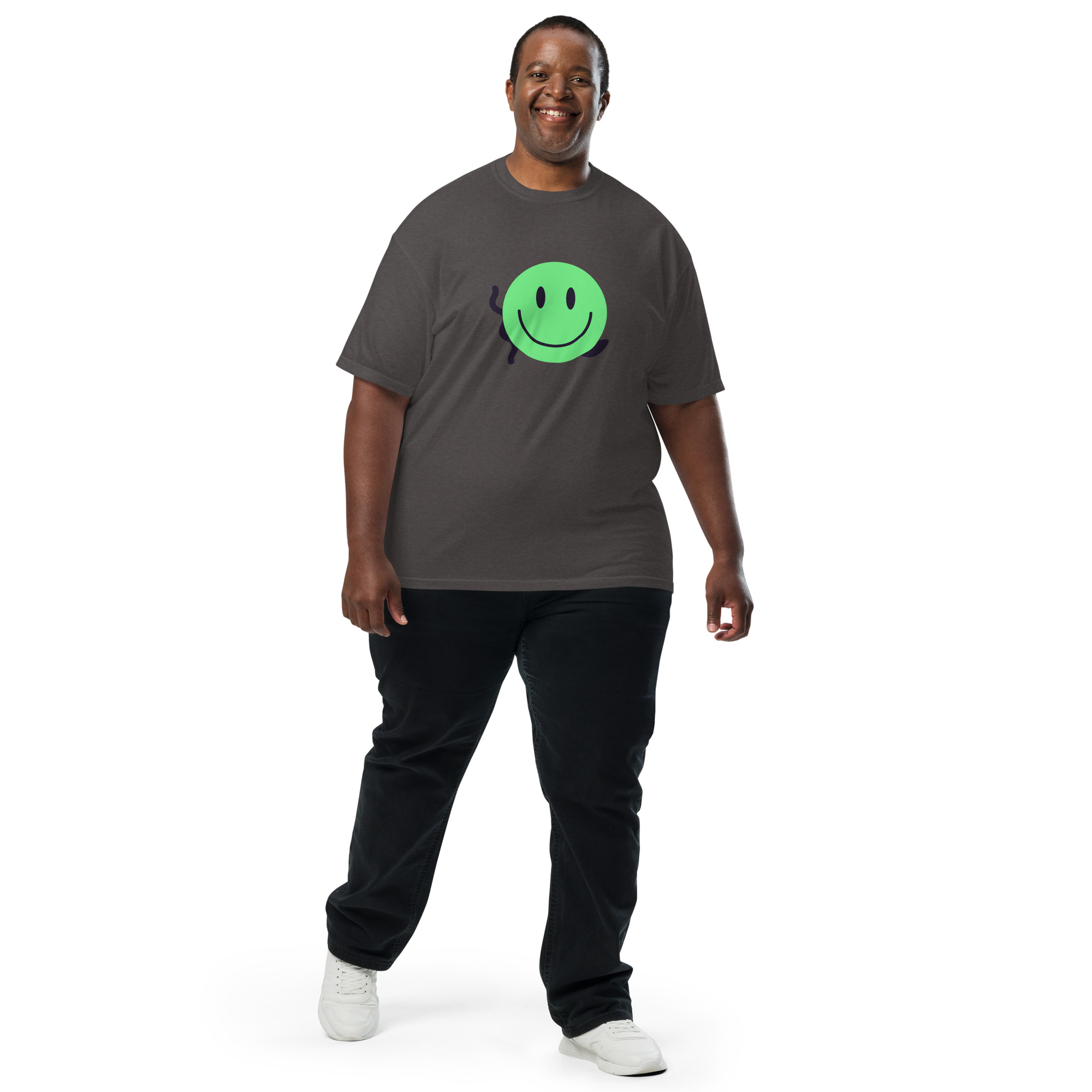 Unisex garment-dyed heavyweight t-shirt "Happy Vibe" - Image 16