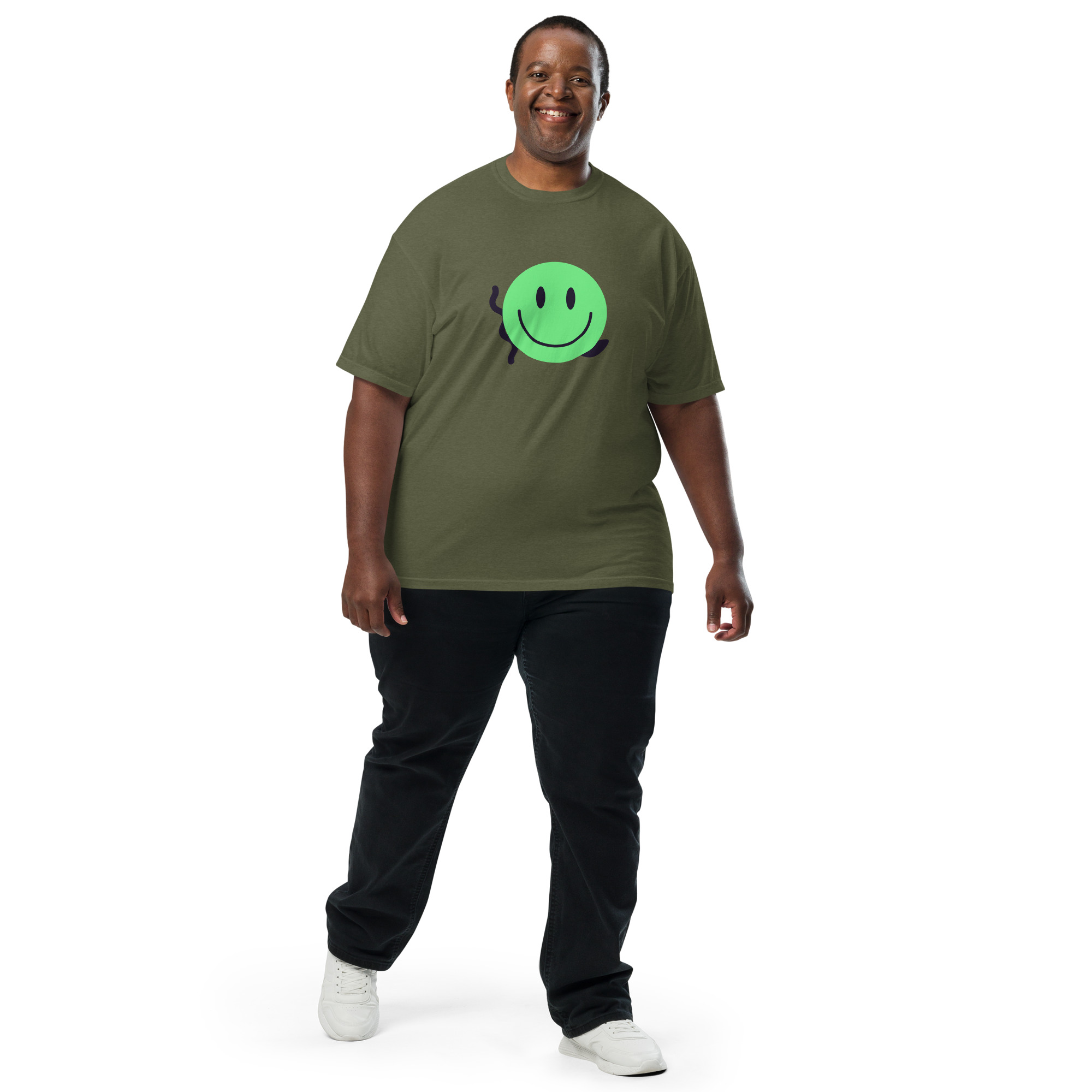 Unisex garment-dyed heavyweight t-shirt "Happy Vibe" - Image 20