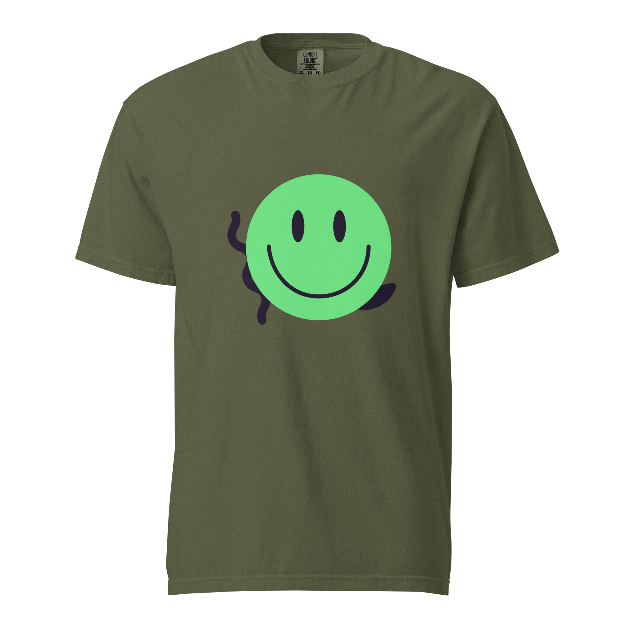 Unisex garment-dyed heavyweight t-shirt "Happy Vibe" - Image 8