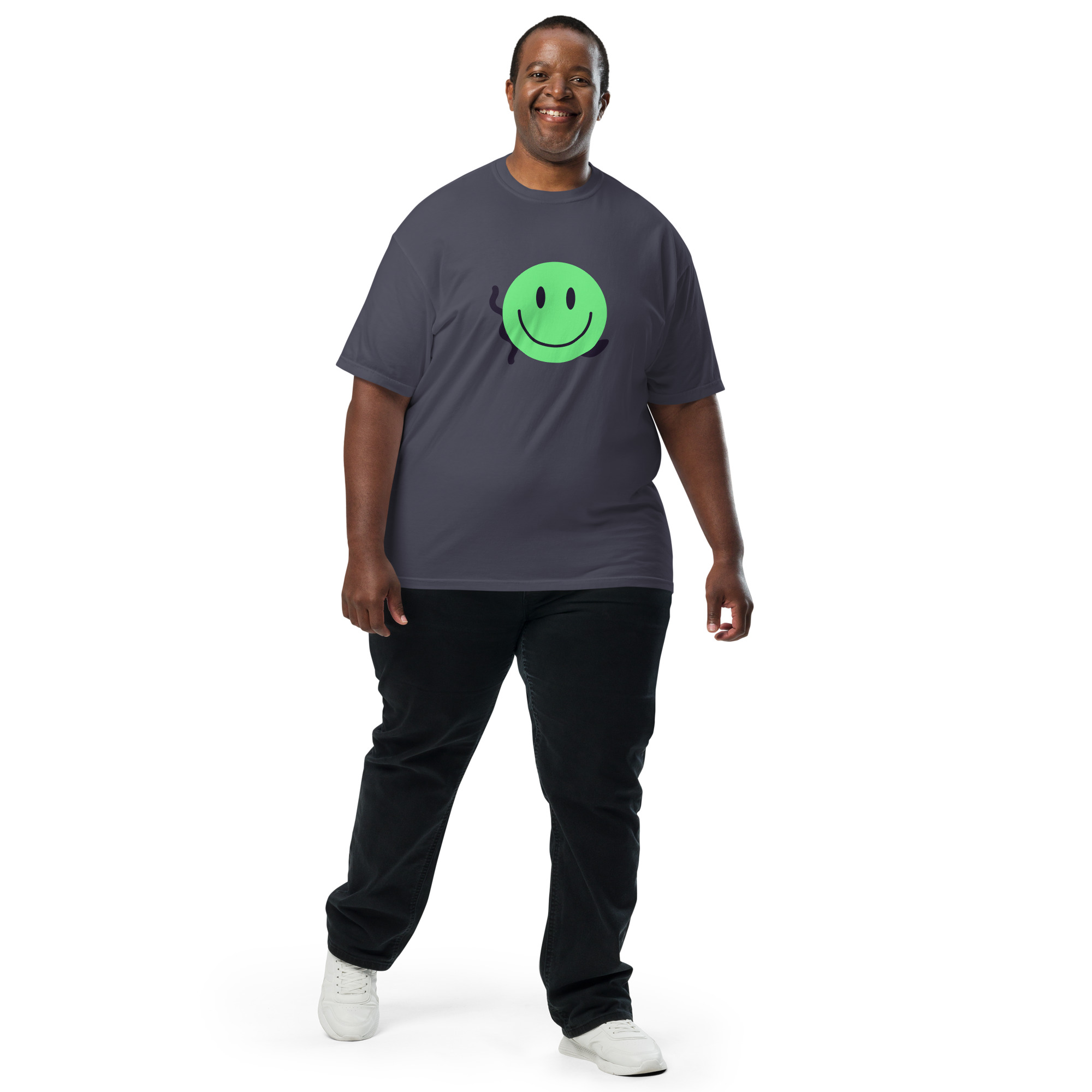 Unisex garment-dyed heavyweight t-shirt "Happy Vibe" - Image 17