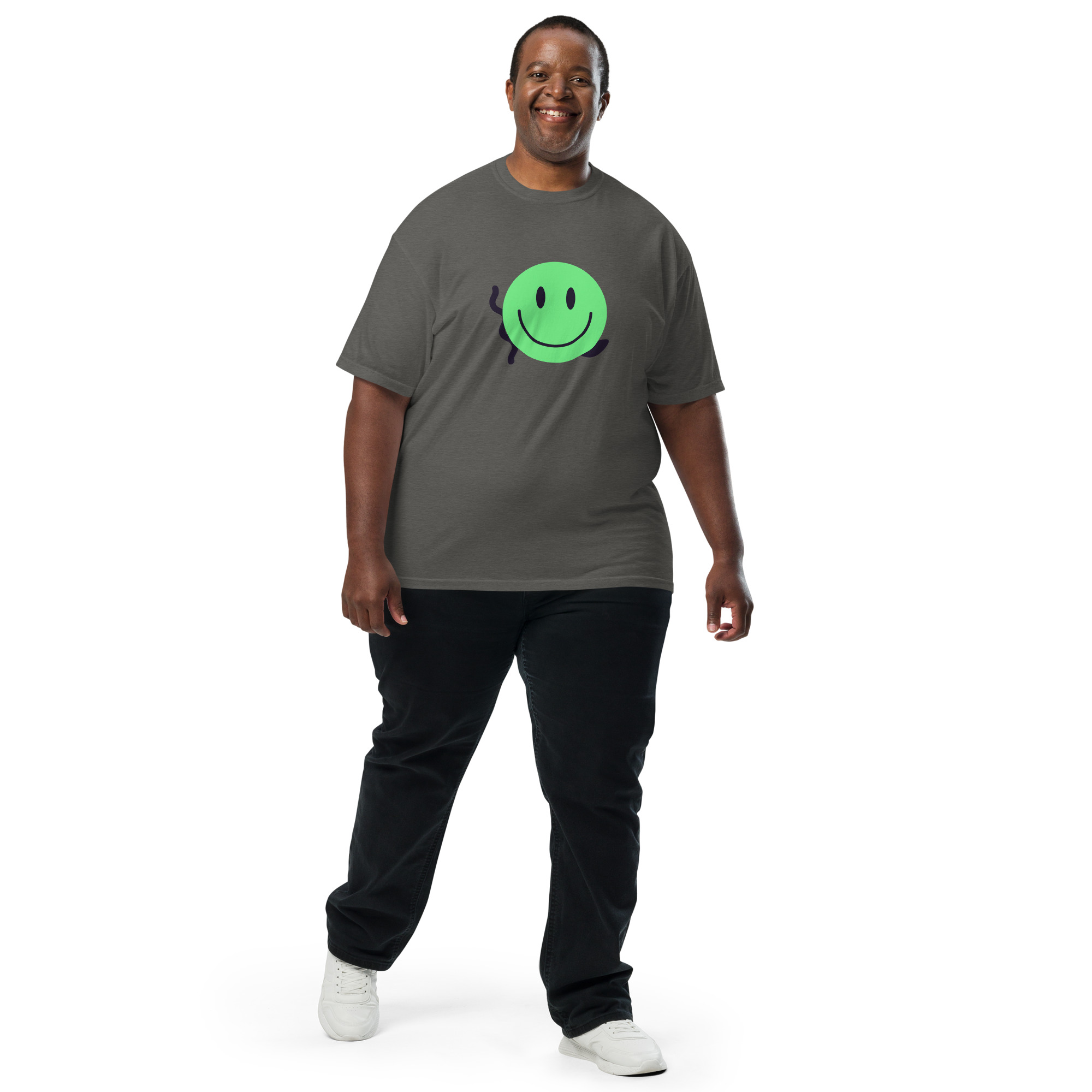 Unisex garment-dyed heavyweight t-shirt "Happy Vibe" - Image 21
