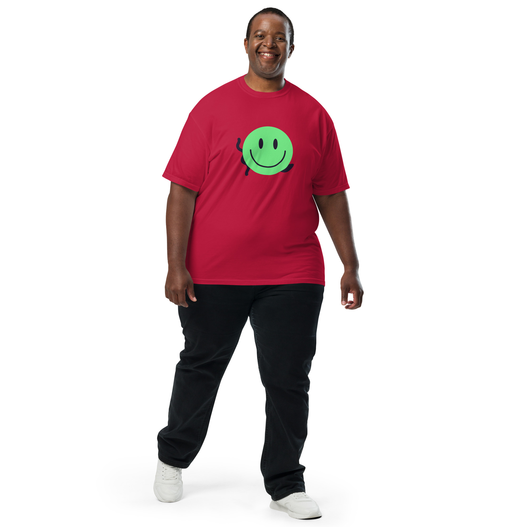 Unisex garment-dyed heavyweight t-shirt "Happy Vibe" - Image 15