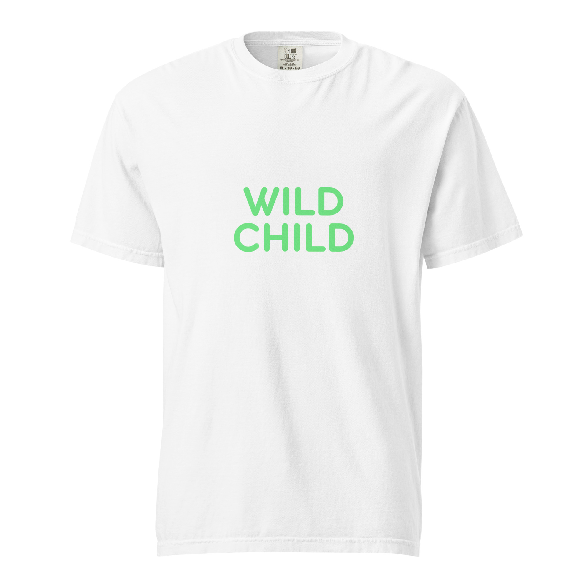 Unisex garment-dyed heavyweight t-shirt "WILD CHILD" - Image 12