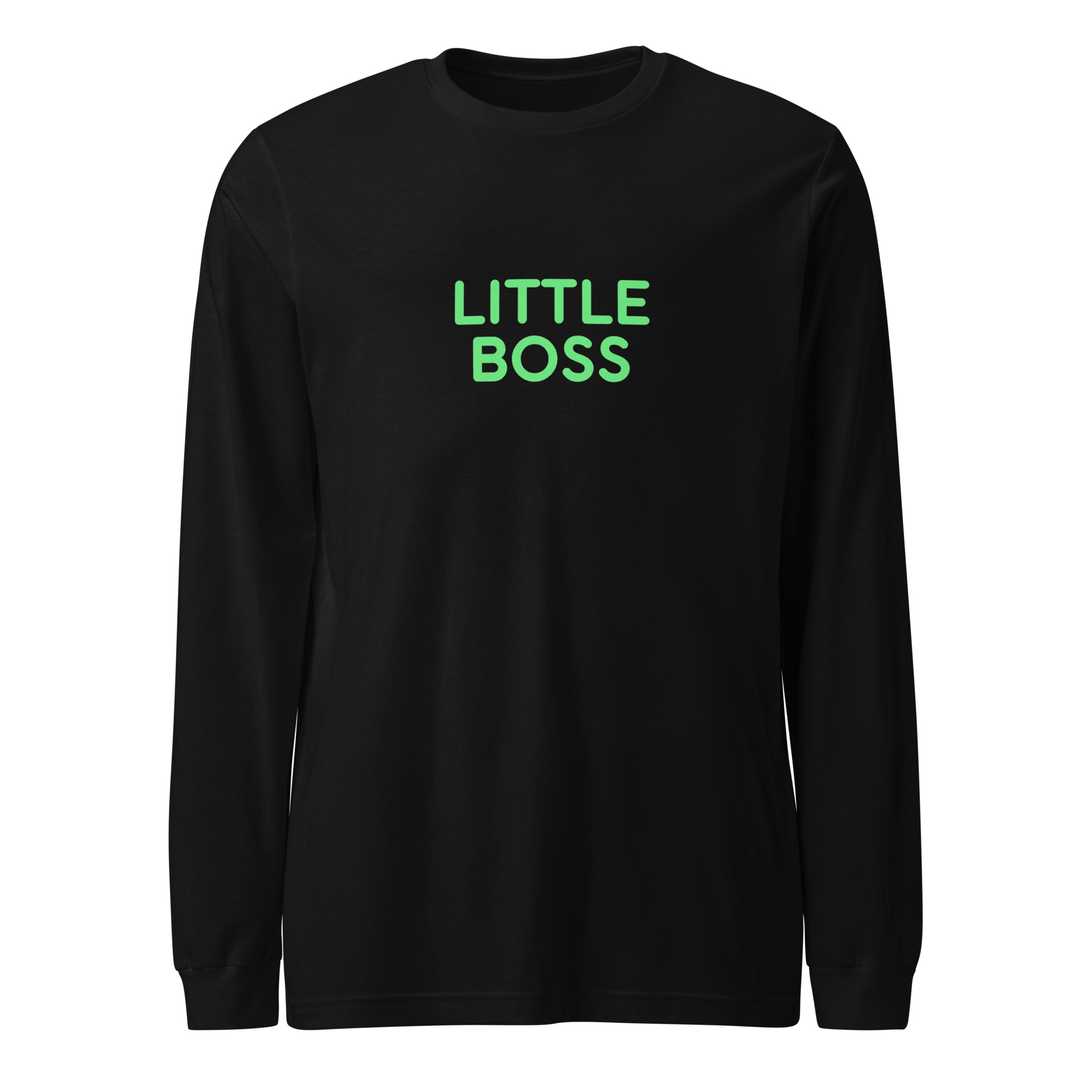 Unisex Long Sleeve Tee "LITTLE BOSS" - Image 2