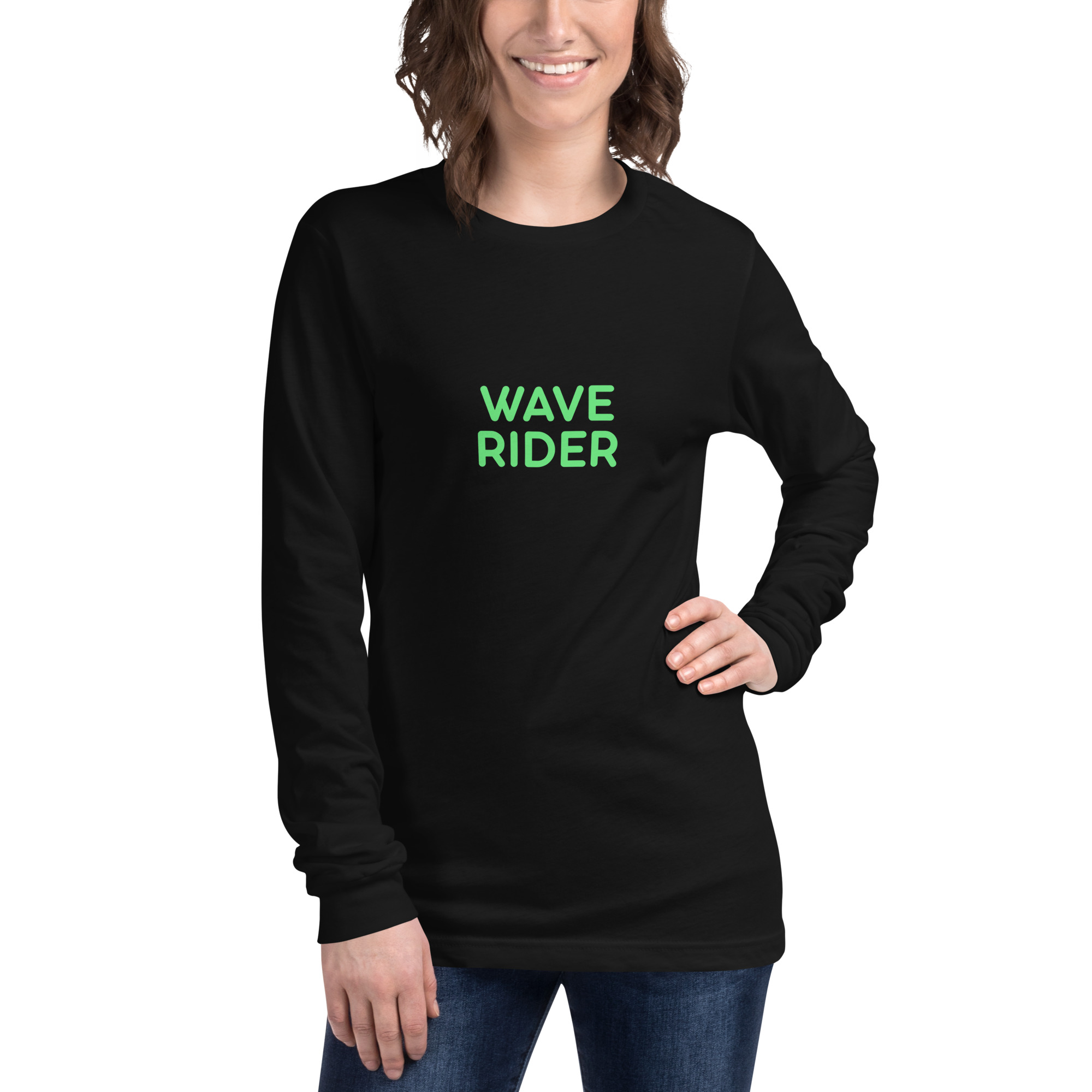 Unisex Long Sleeve Tee "WAVE RIDER" - Image 28