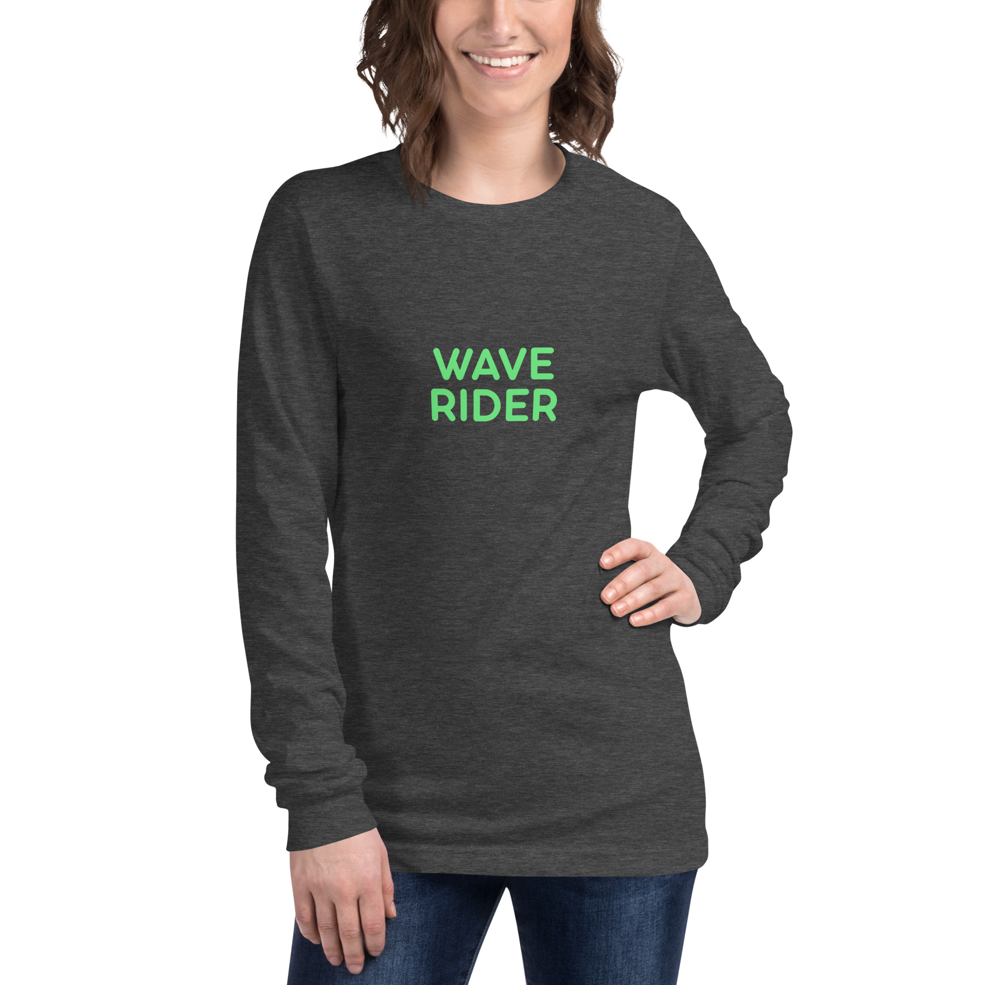 Unisex Long Sleeve Tee "WAVE RIDER" - Image 32