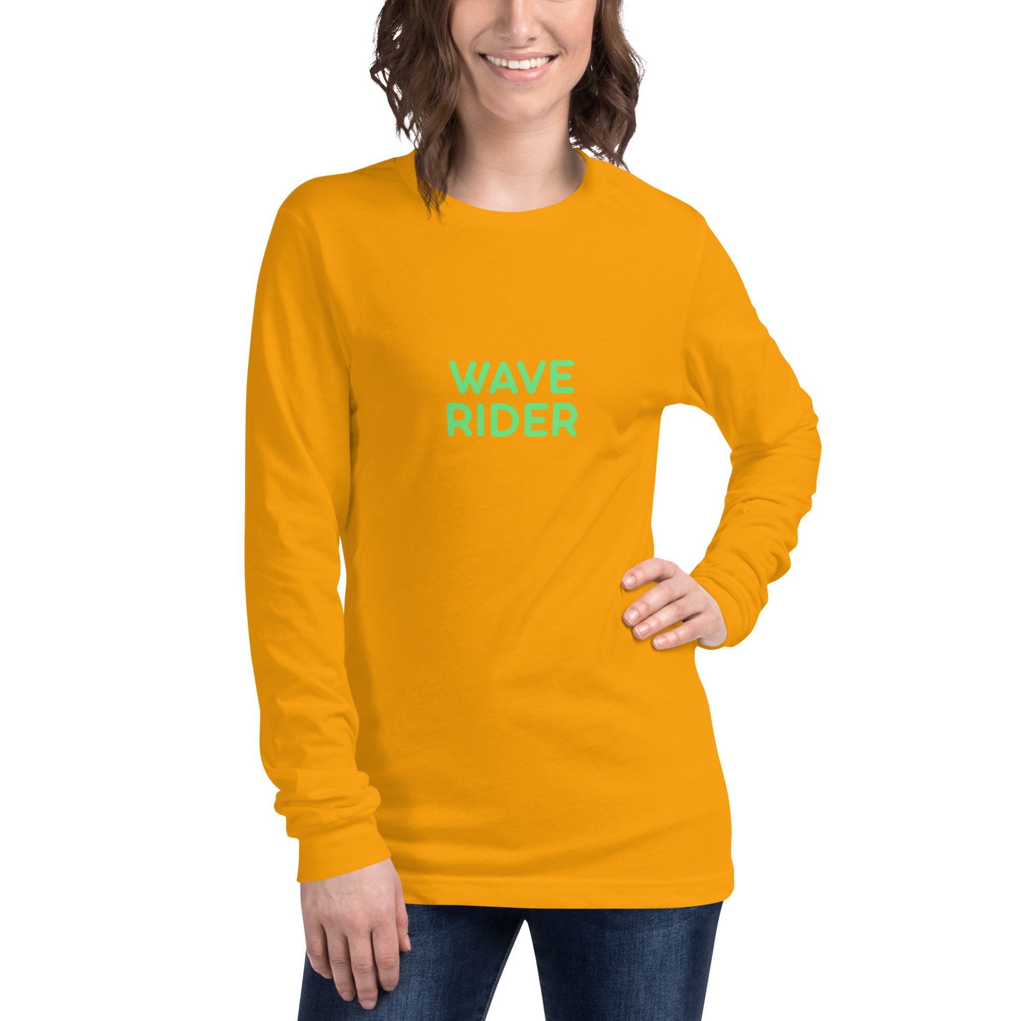 Unisex Long Sleeve Tee "WAVE RIDER" - Image 37