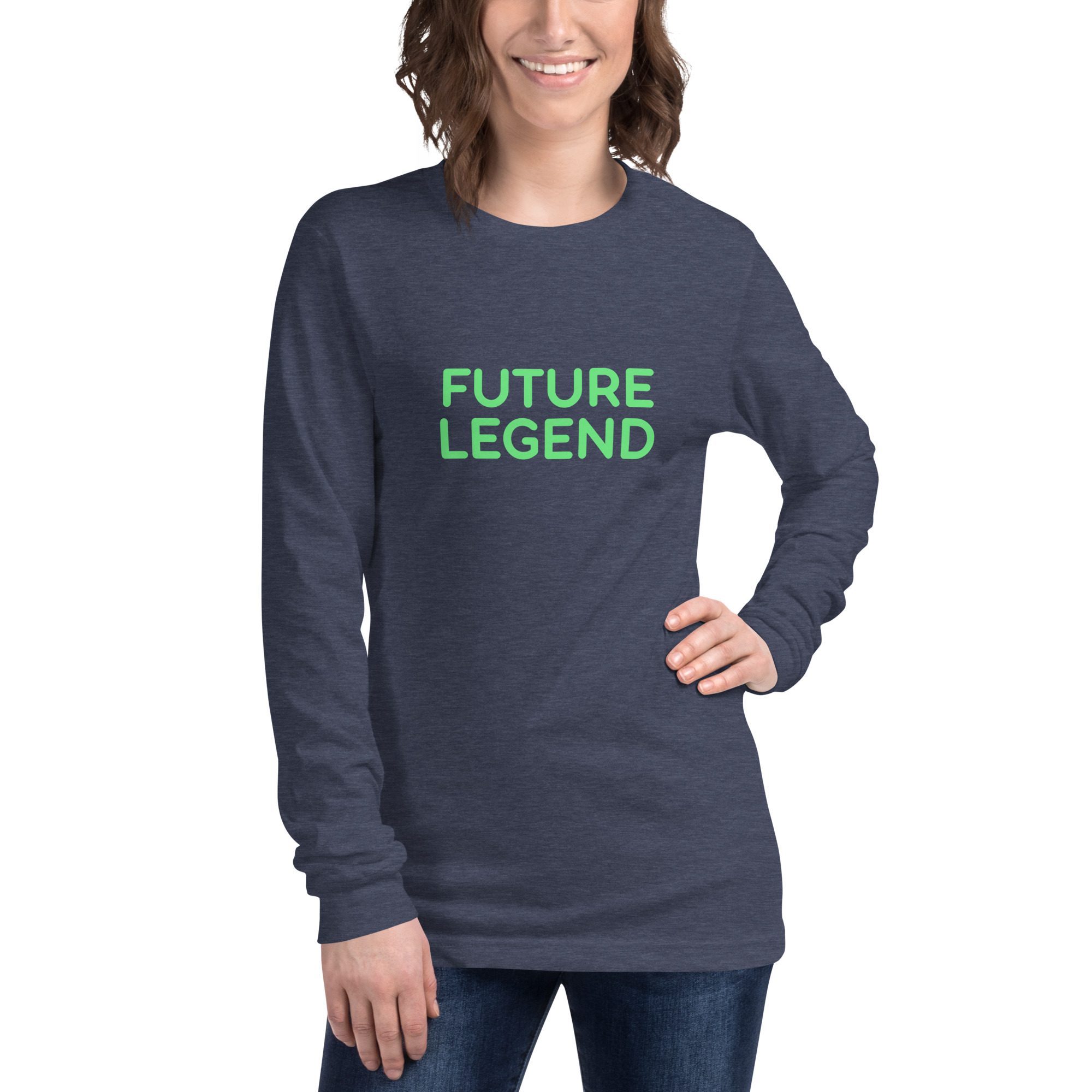 Unisex Long Sleeve Tee "FUTURE LEGEND" - Image 47