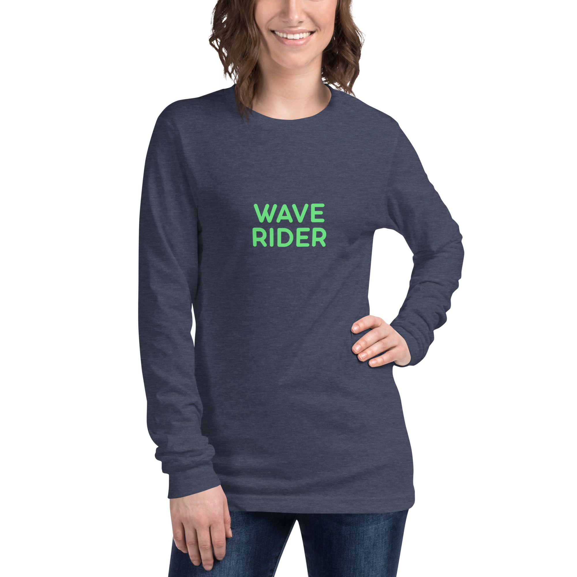 Unisex Long Sleeve Tee "WAVE RIDER" - Image 34