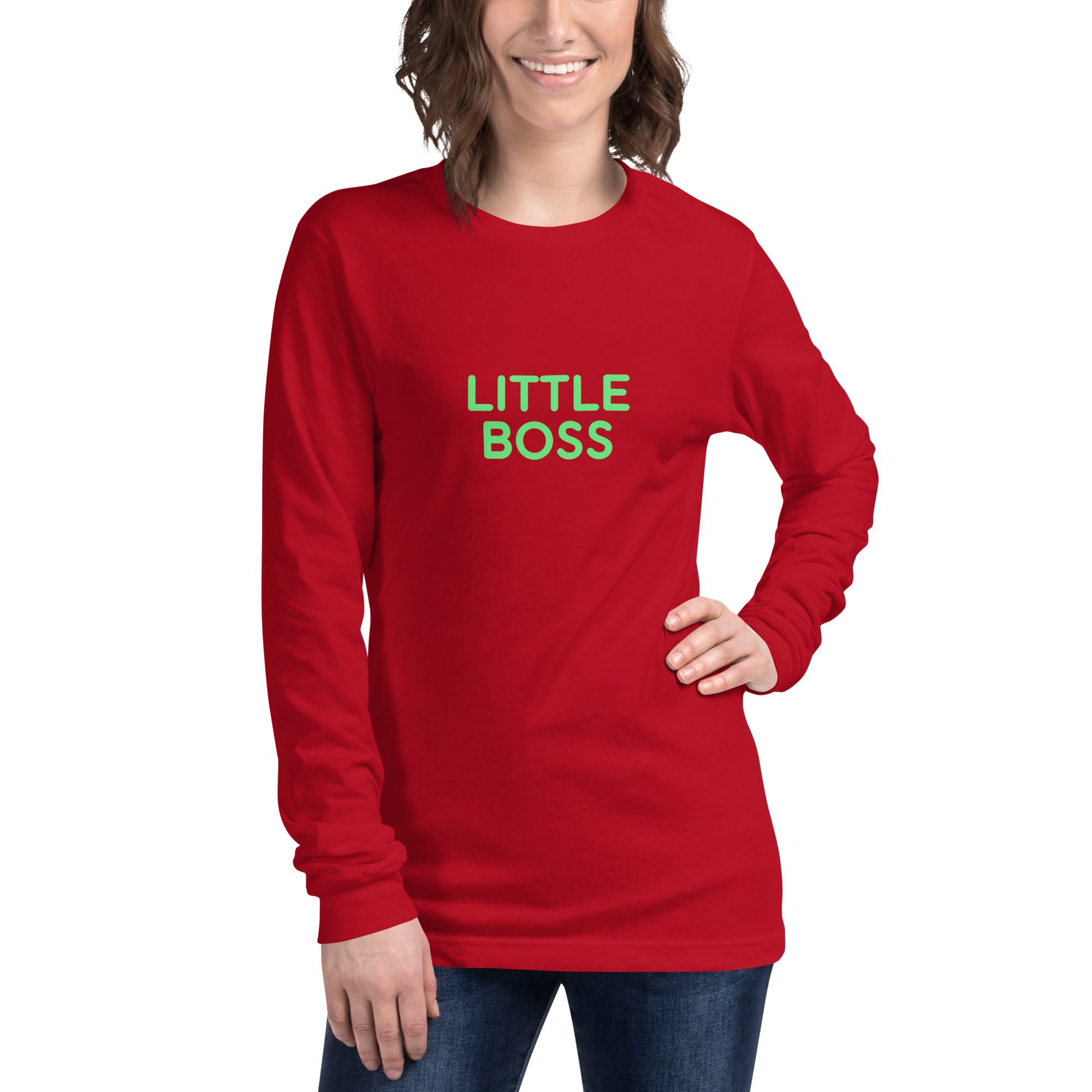 Unisex Long Sleeve Tee "LITTLE BOSS" - Image 31