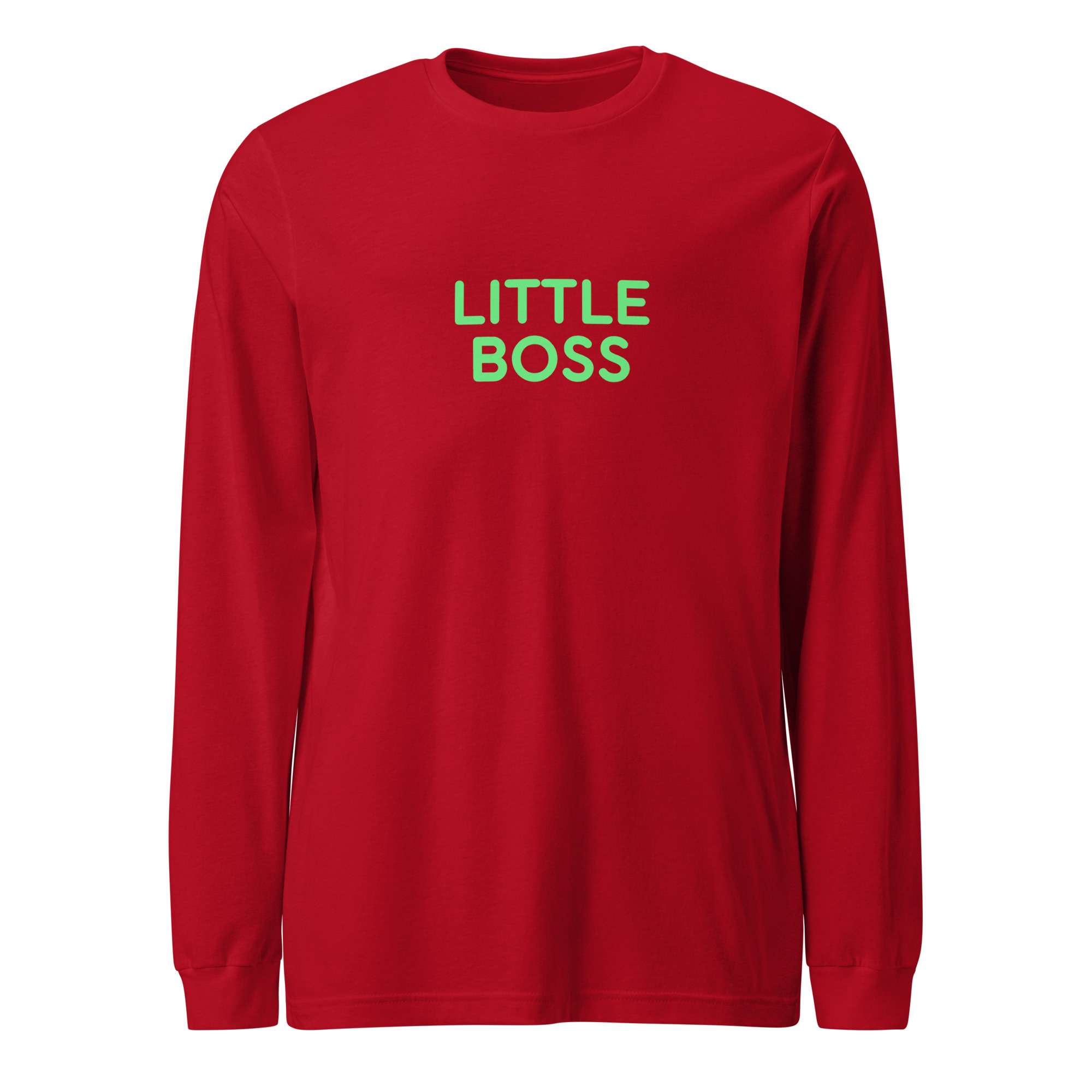 Unisex Long Sleeve Tee "LITTLE BOSS" - Image 5