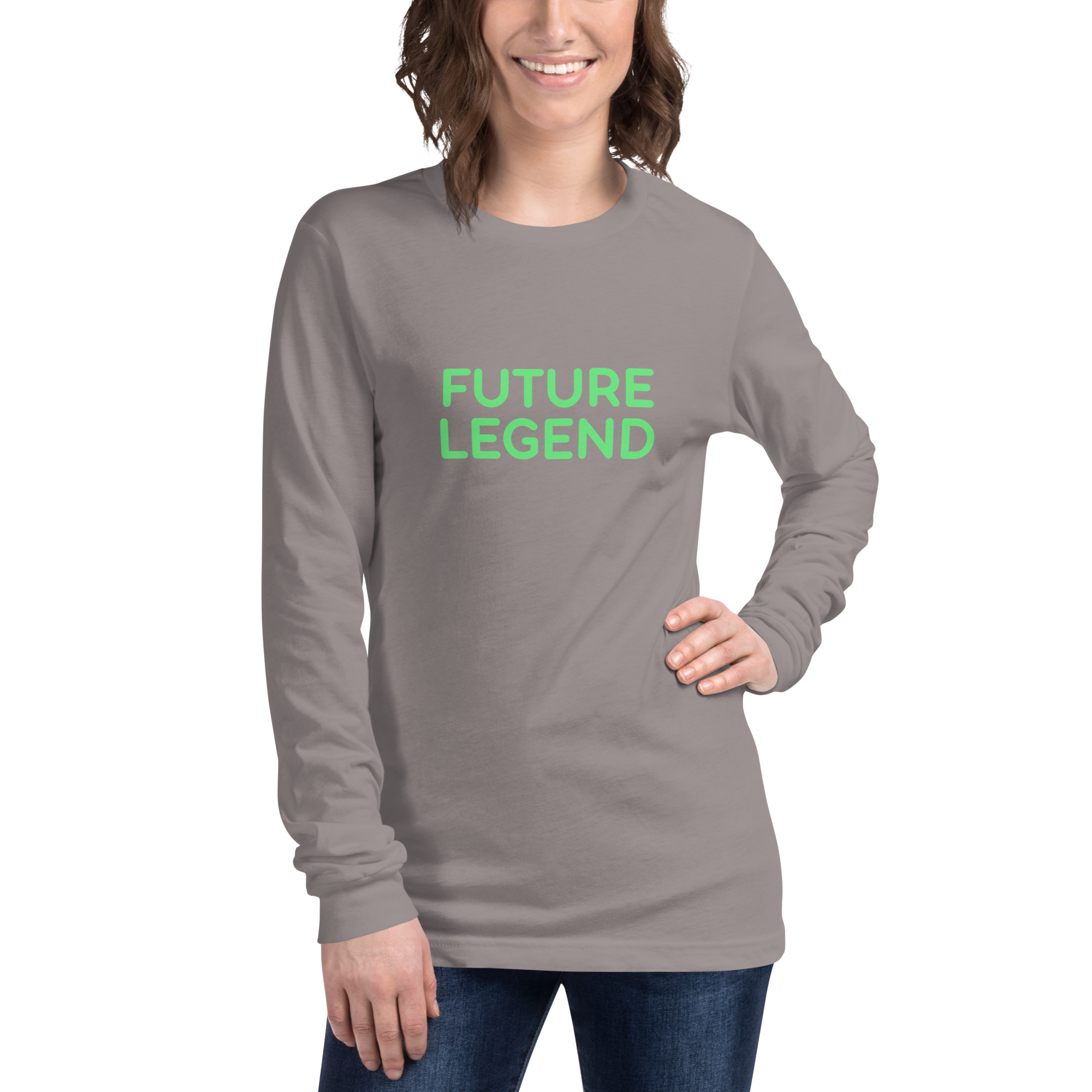 Unisex Long Sleeve Tee "FUTURE LEGEND" - Image 50