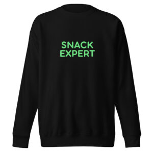 Unisex Premium Sweatshirt "SNACK EXPERT"