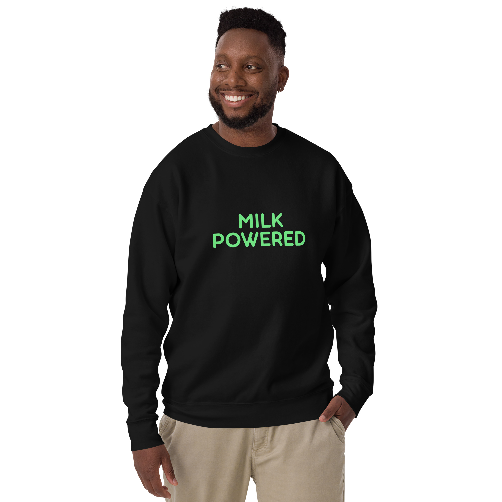 Unisex Premium Sweatshirt "MILK POWERED" - Image 13