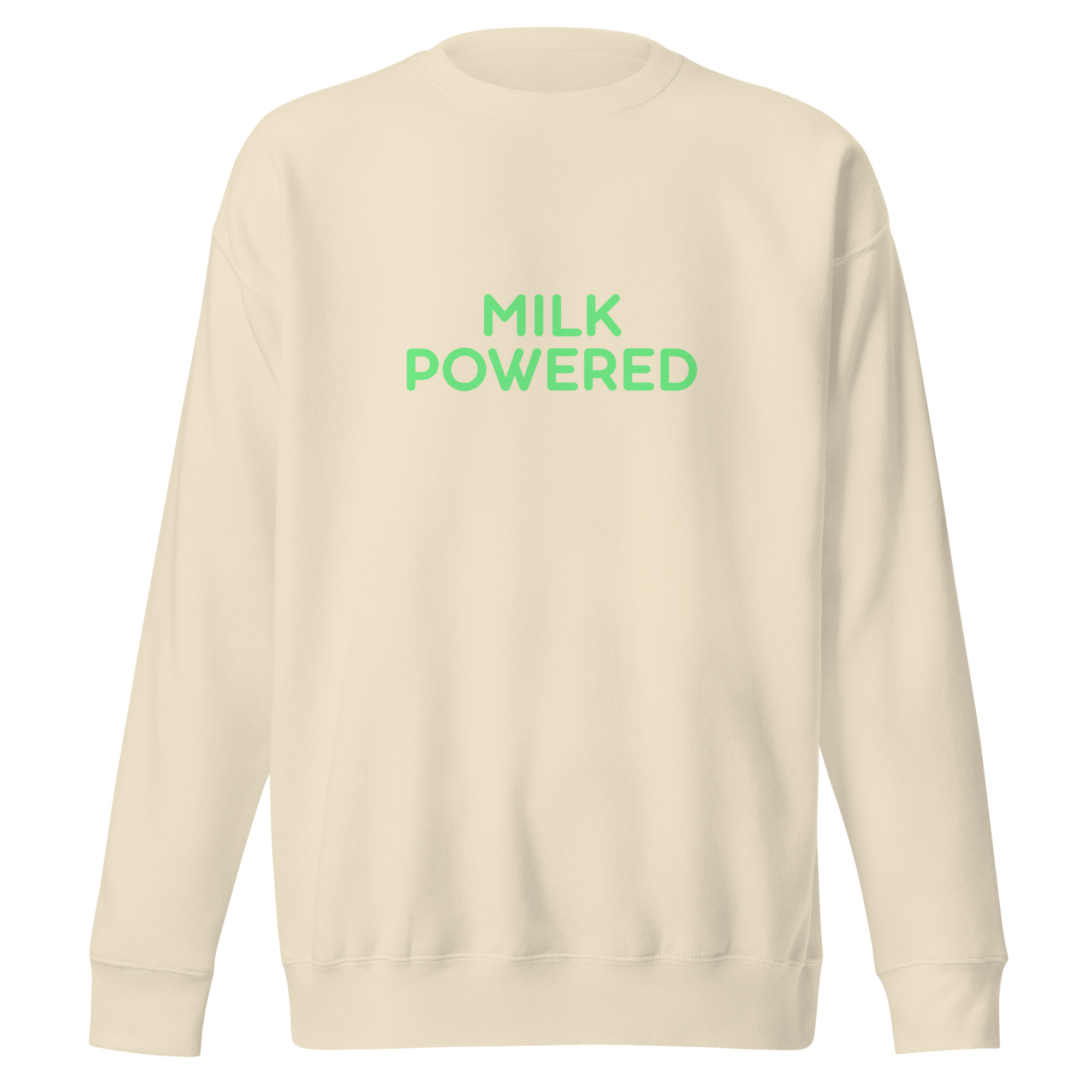 Unisex Premium Sweatshirt "MILK POWERED" - Image 10