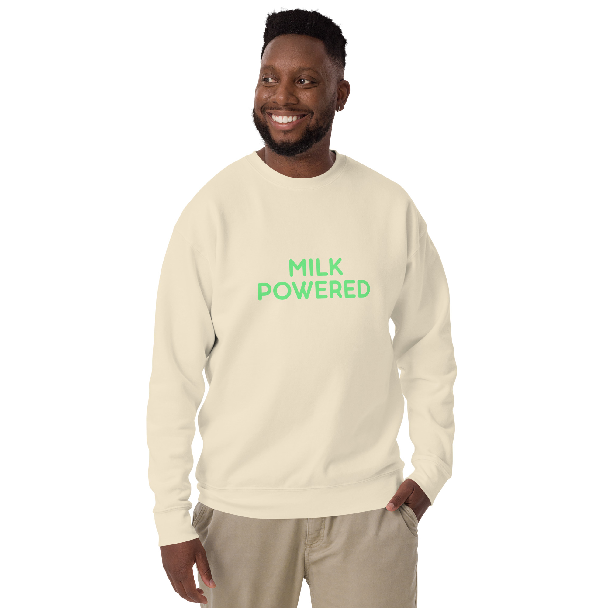 Unisex Premium Sweatshirt "MILK POWERED" - Image 22