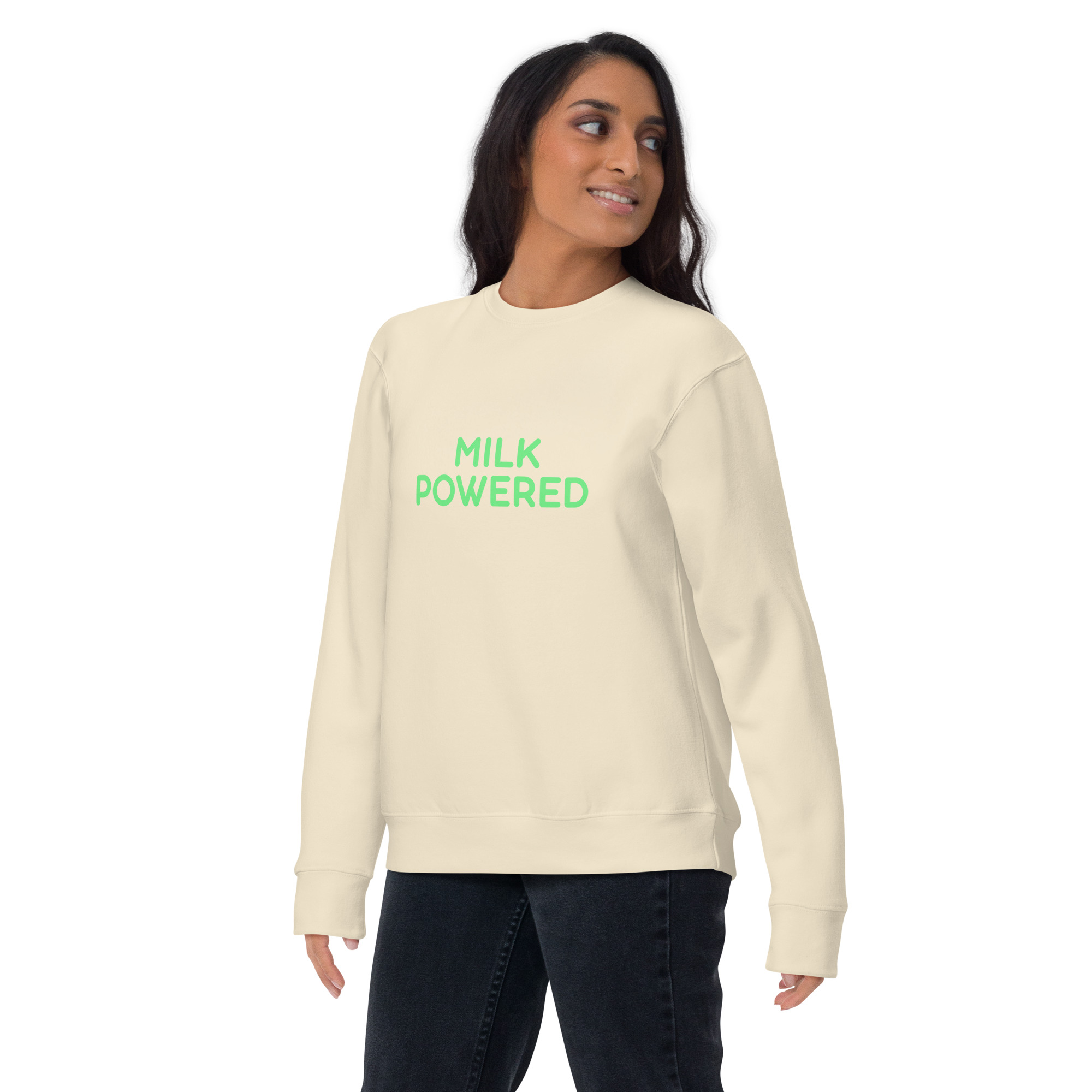 Unisex Premium Sweatshirt "MILK POWERED" - Image 34