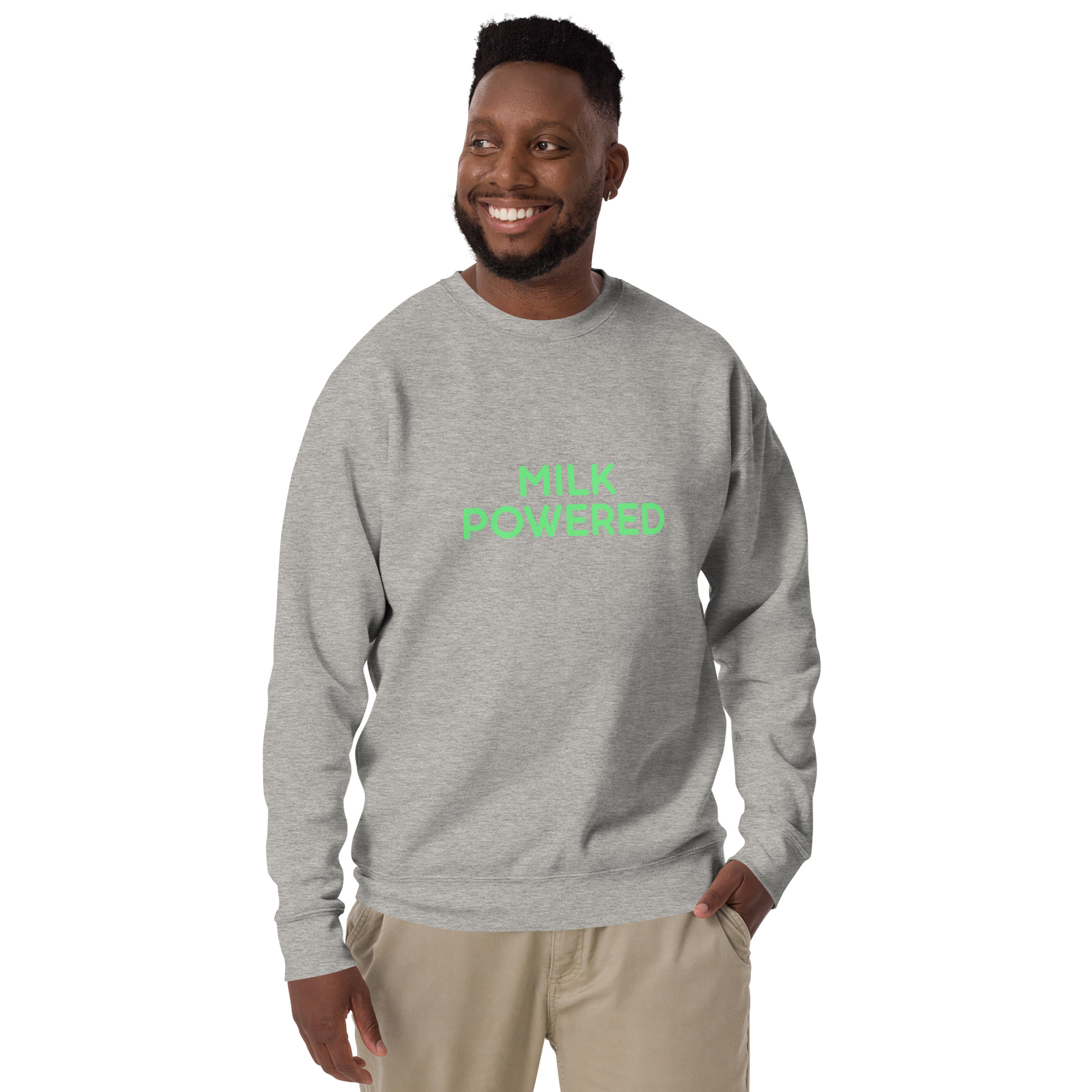 Unisex Premium Sweatshirt "MILK POWERED" - Image 18