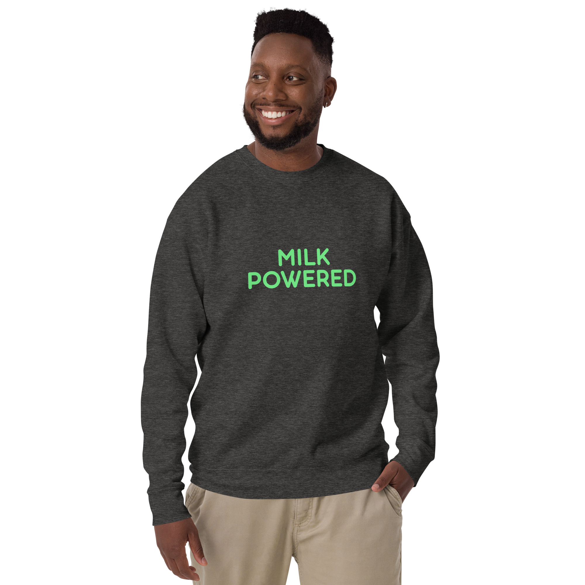 Unisex Premium Sweatshirt "MILK POWERED" - Image 16